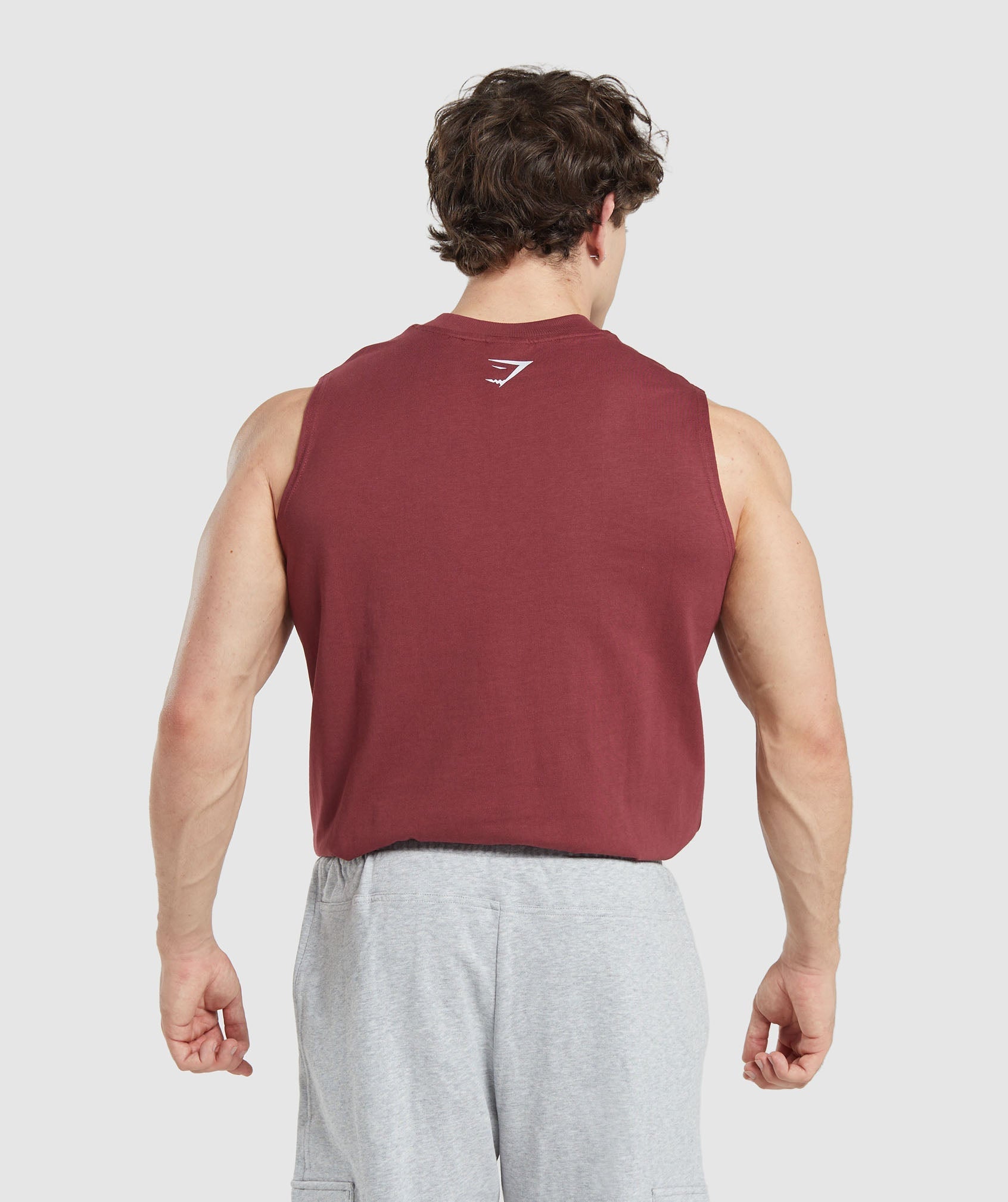 Gymshark Weightlifting Club Tank - Washed Burgundy