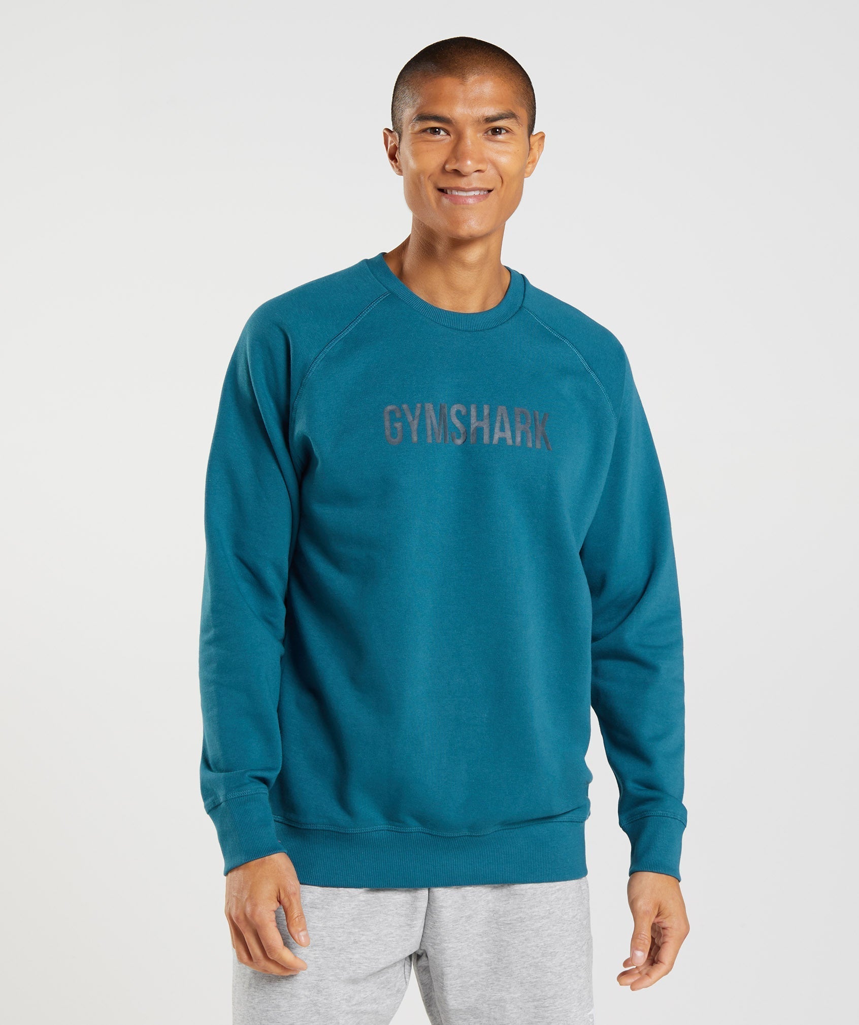 Gymshark Apollo Crew - Atlantic Blue