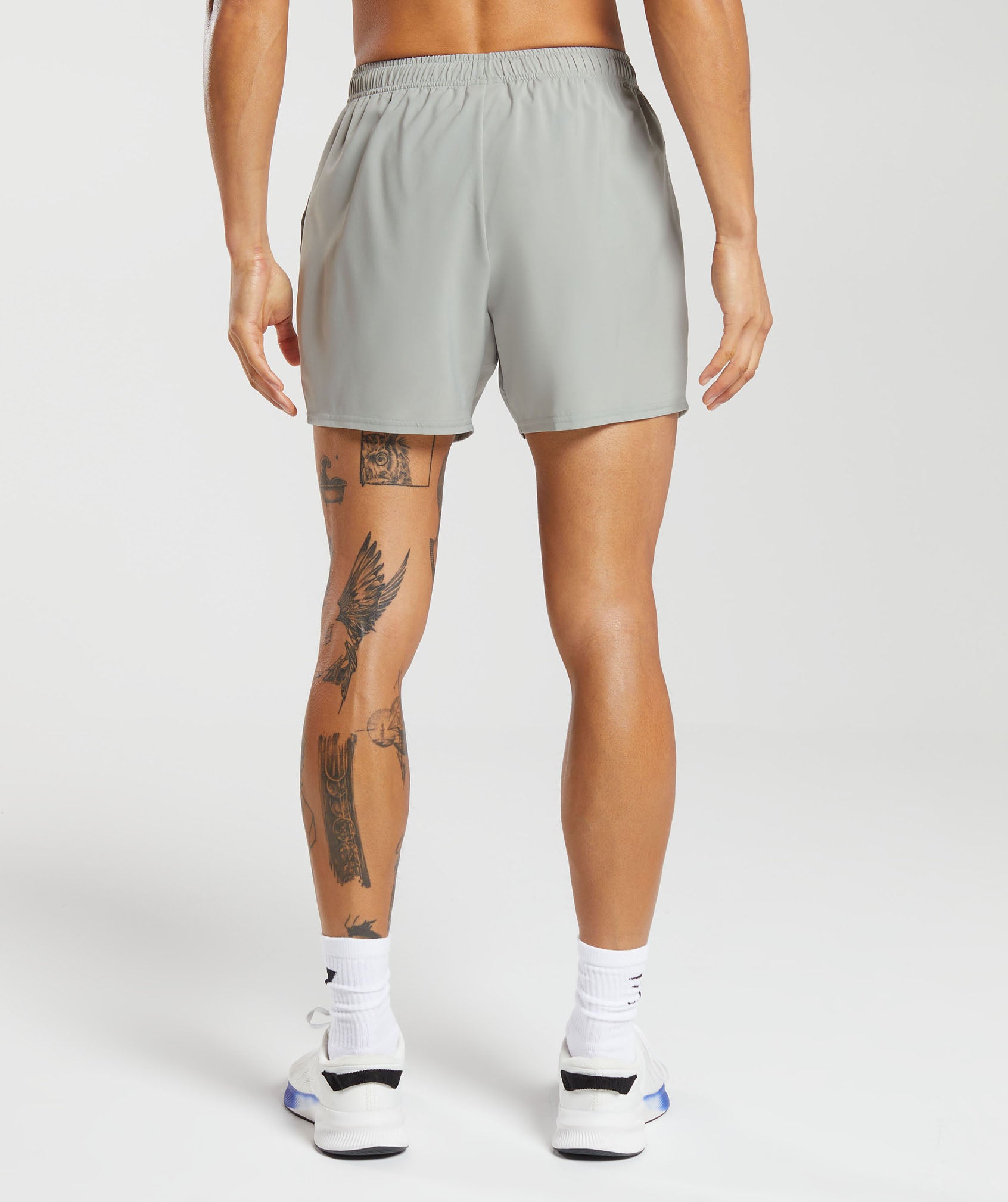 Gymshark Arrival 5" Shorts - Stone Grey