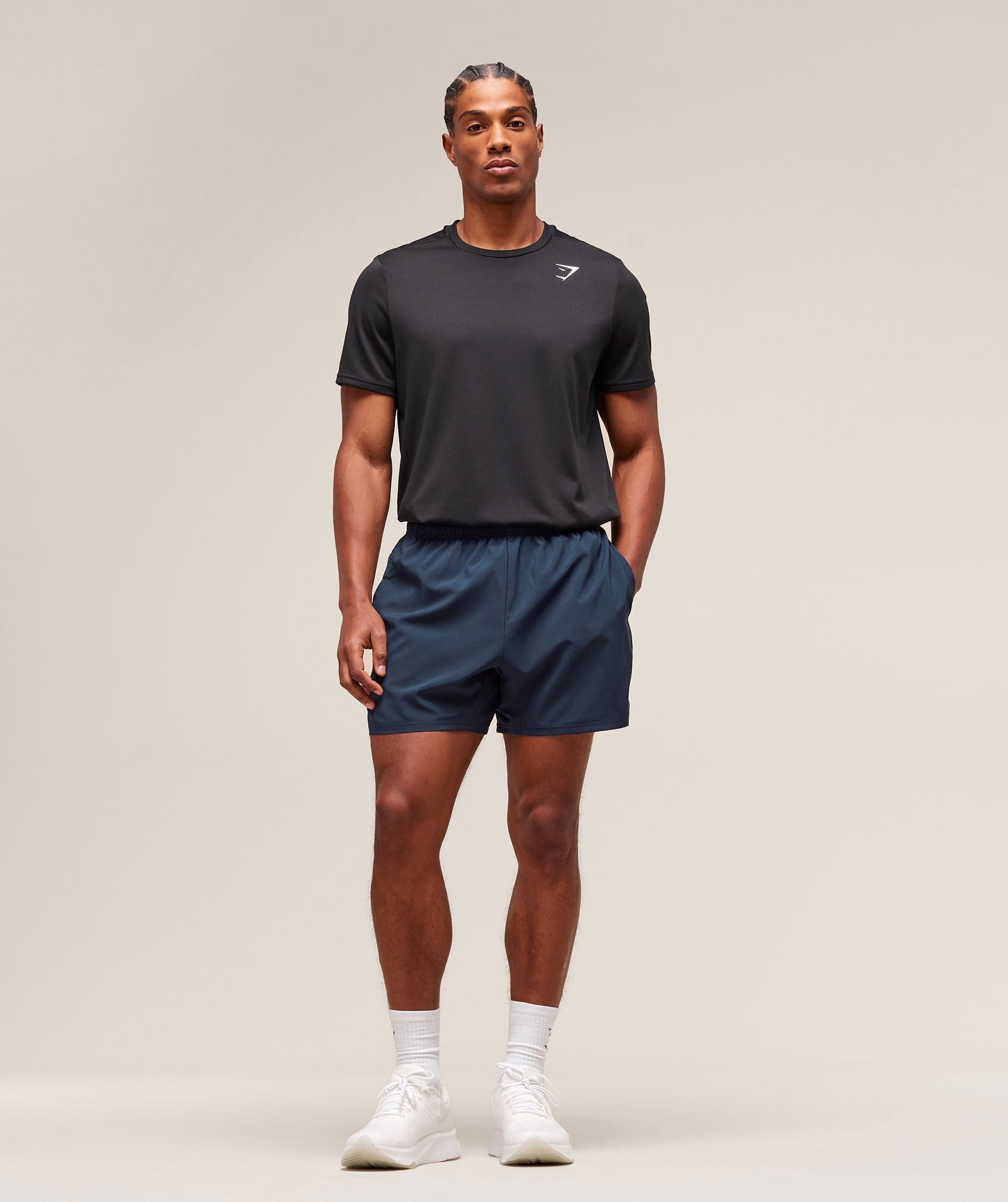 Gymshark Arrival 5" Shorts - Navy