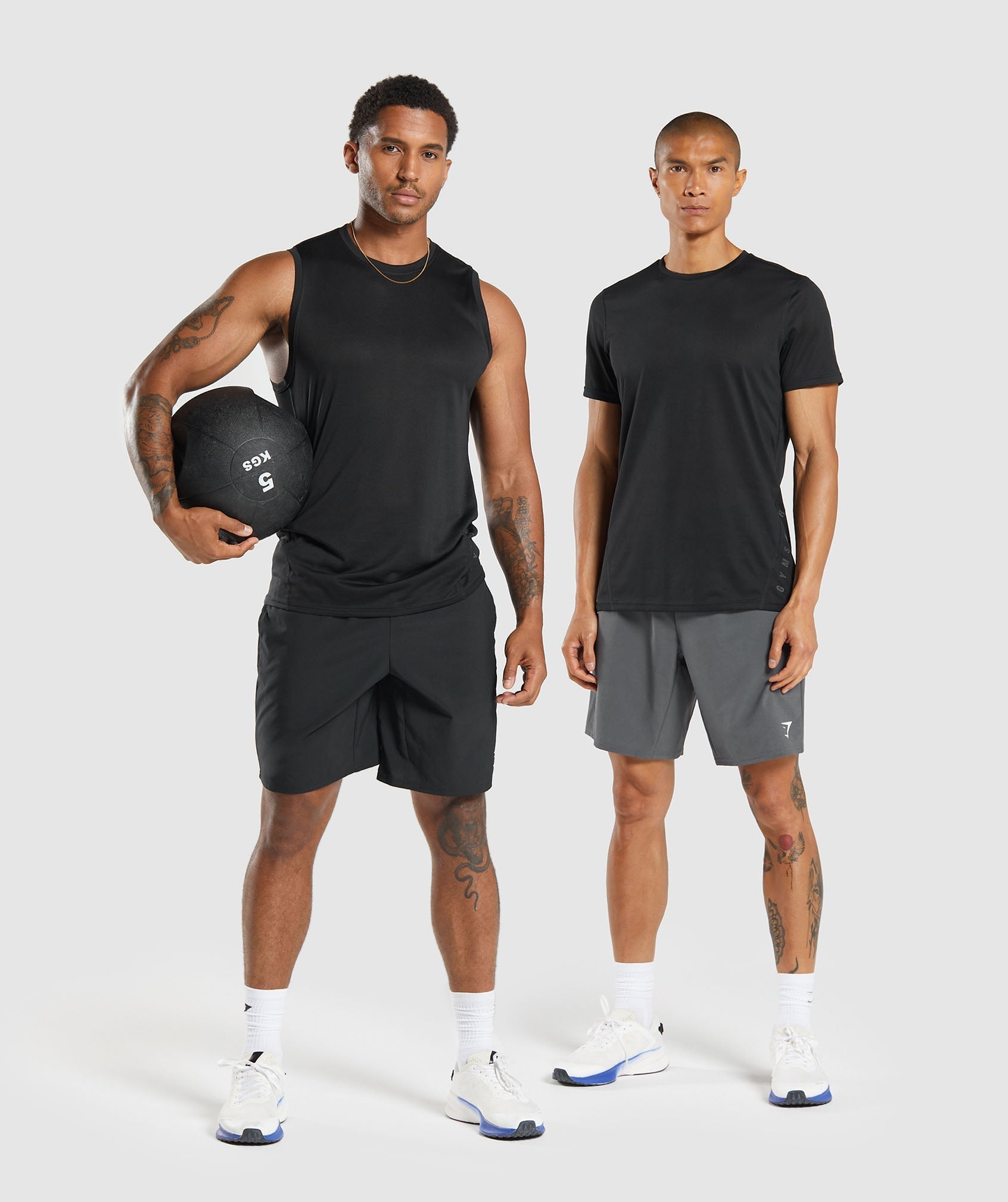 Gymshark Arrival 9" Shorts - Silhouette Grey