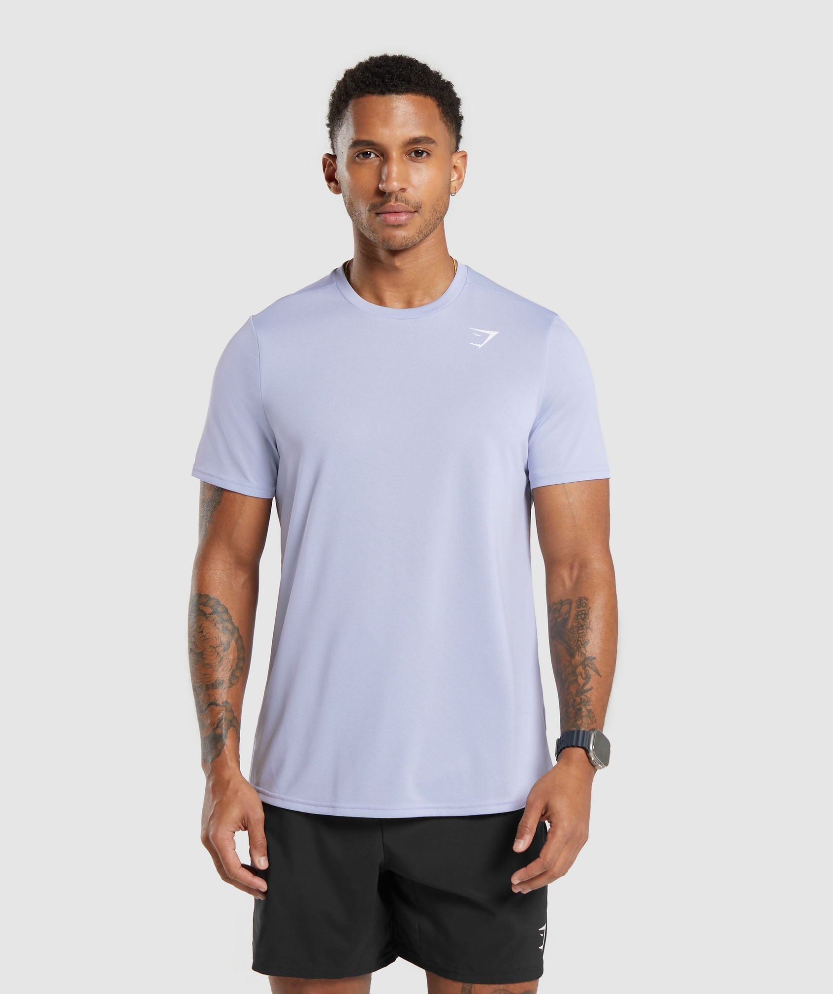 Gymshark Arrival T-Shirt - Silver Lilac