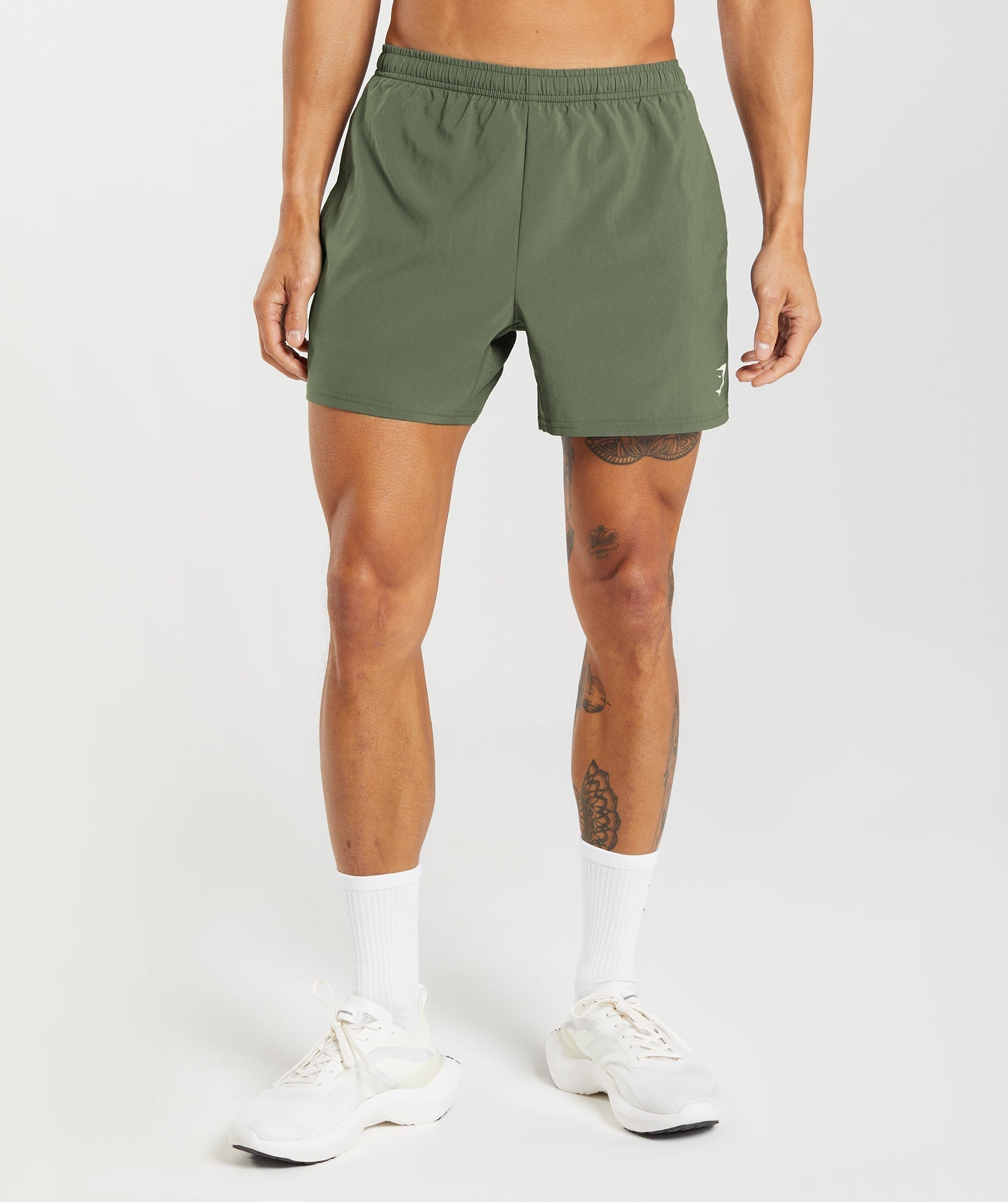Gymshark Arrival 5" Shorts - Core Olive