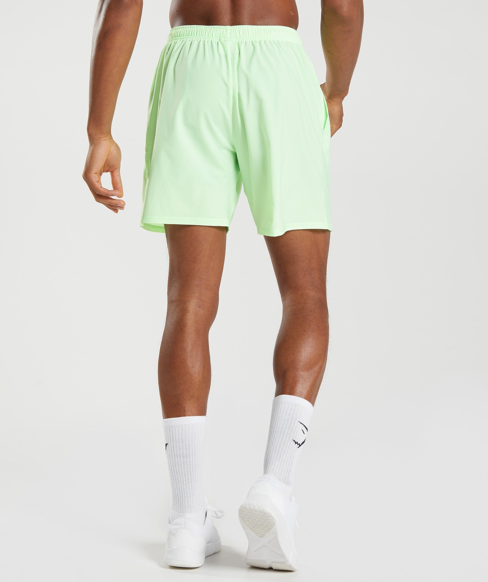 Gymshark Arrival 7" Shorts - Fluo Mint