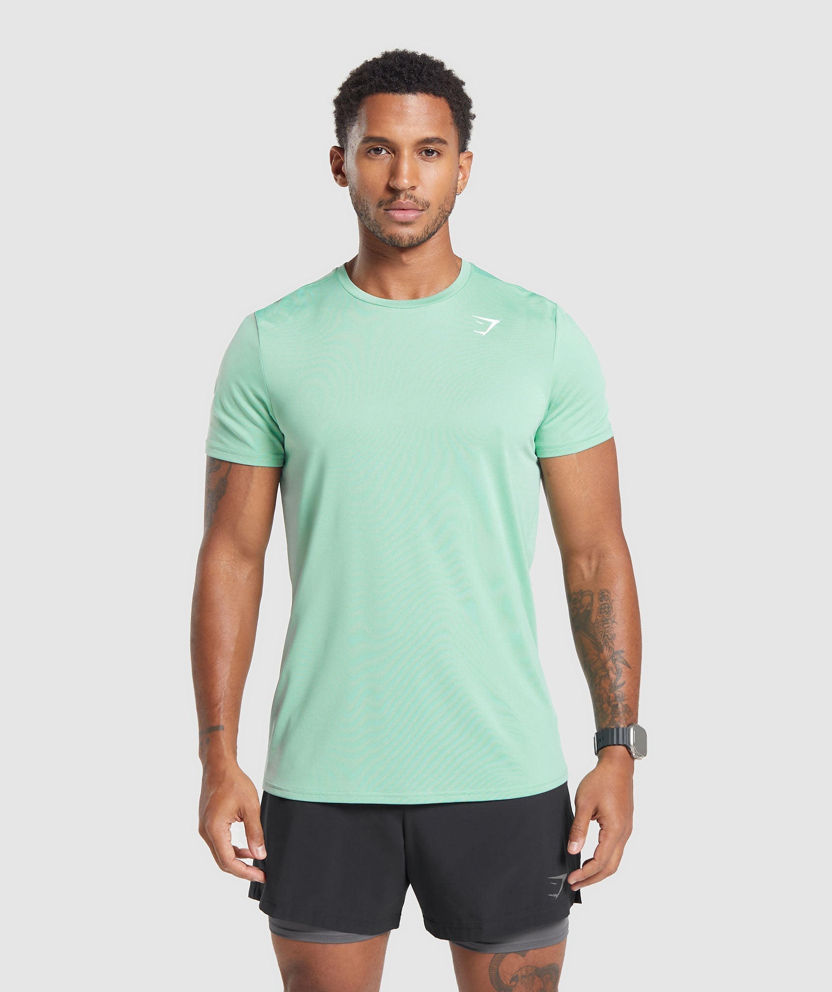 Gymshark Arrival T-Shirt - Lido Green