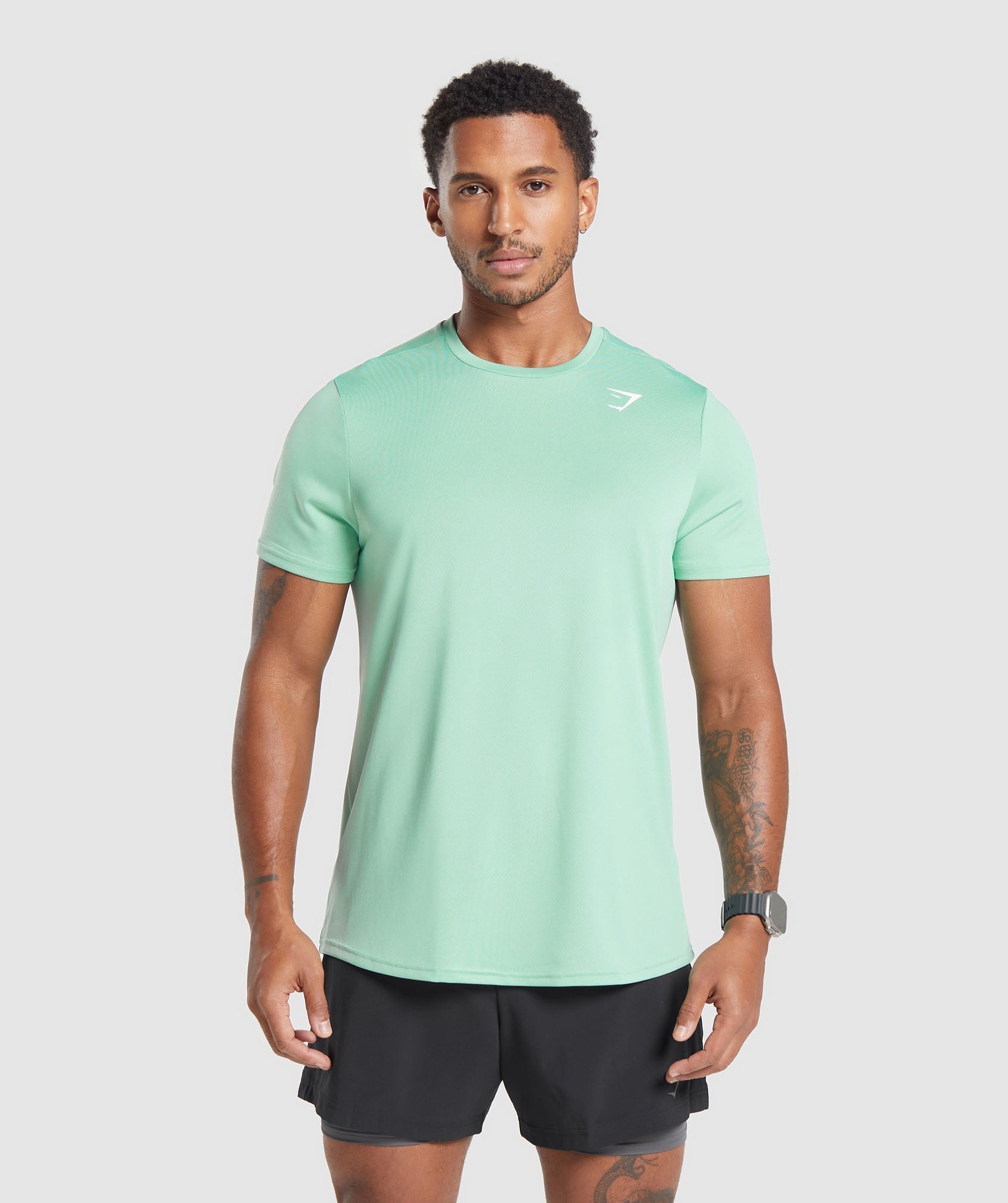 Gymshark Arrival T-Shirt - Lido Green