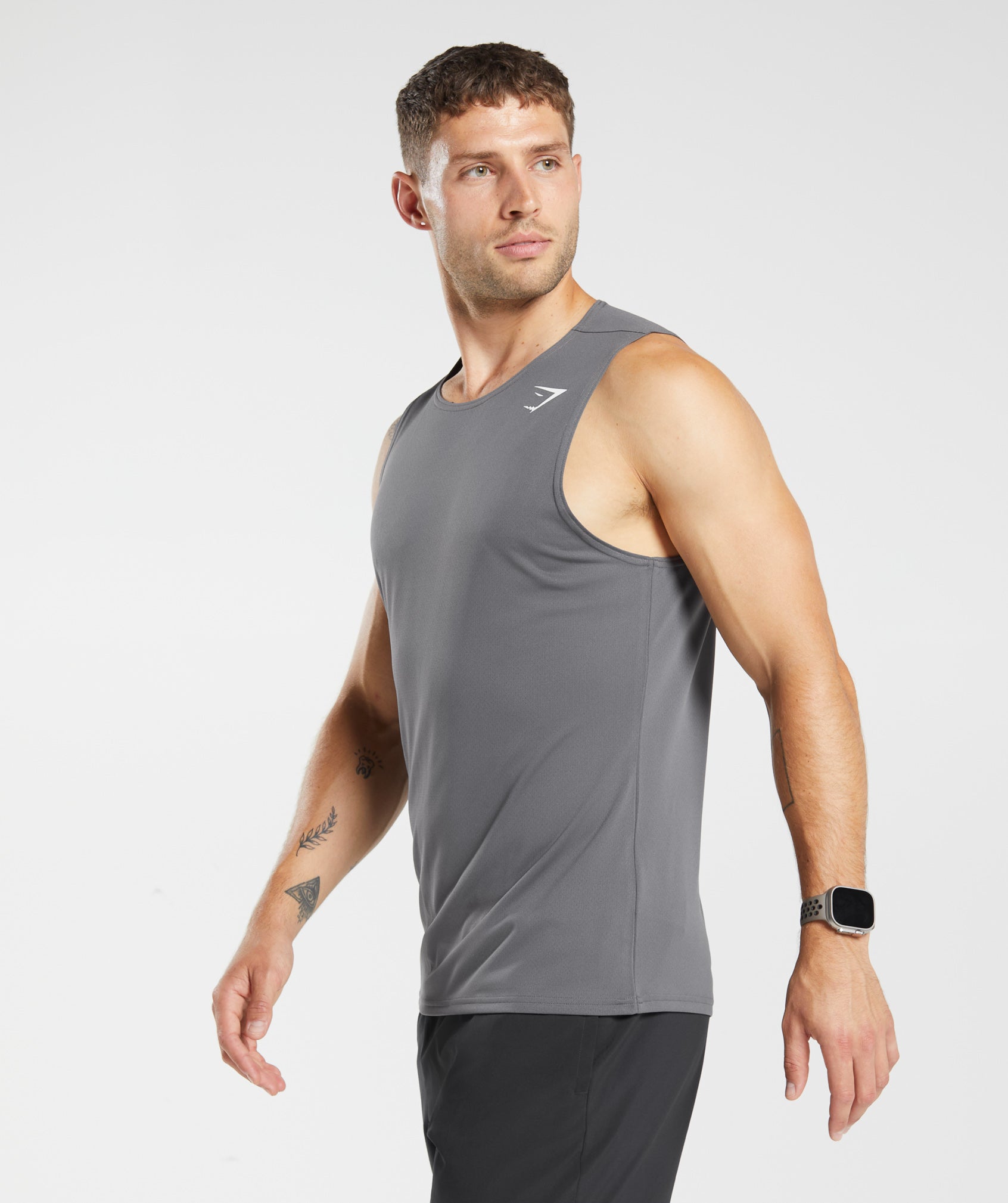 Gymshark Arrival Tank - Dark Grey