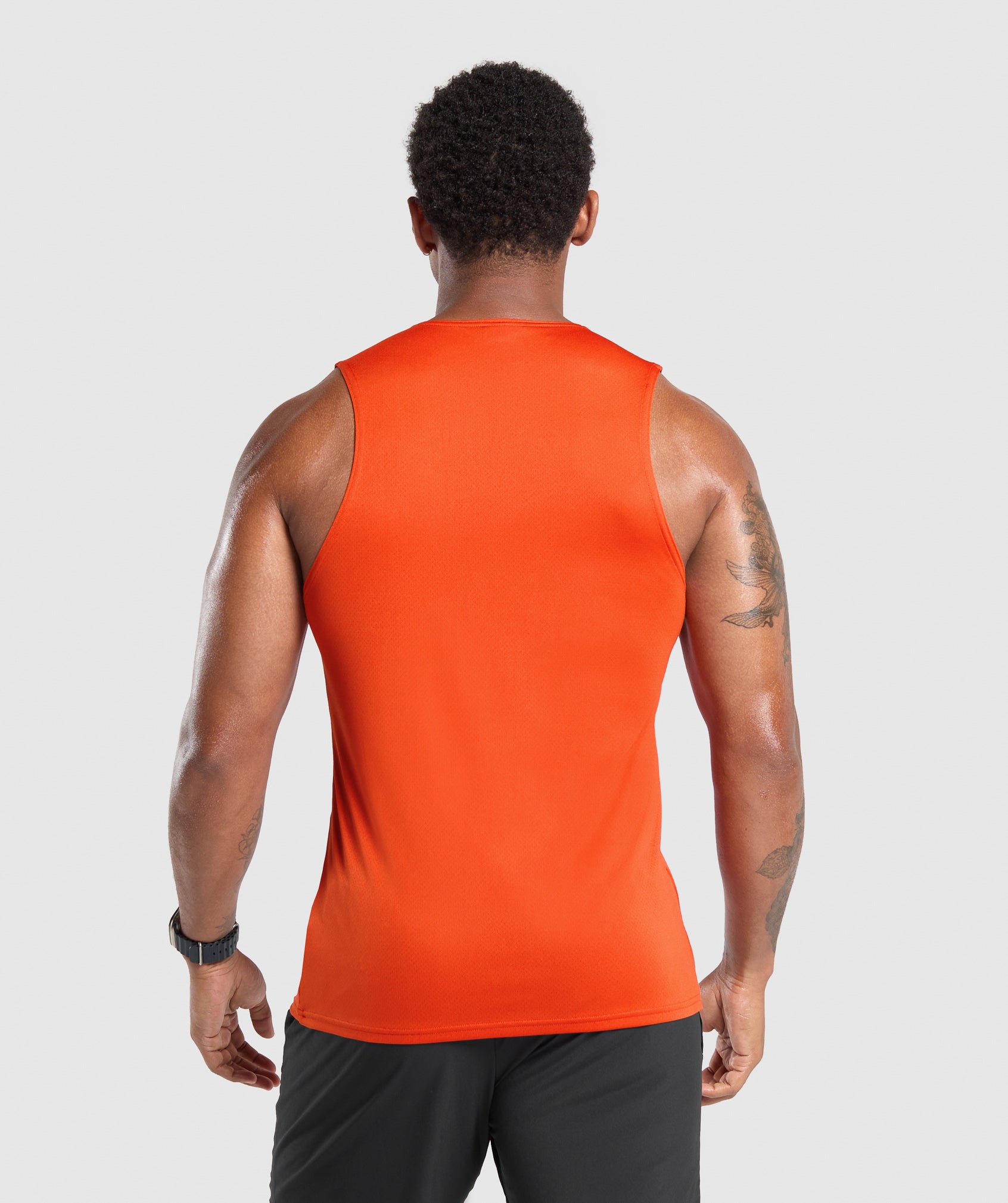 Gymshark Arrival Tank - Flare Orange