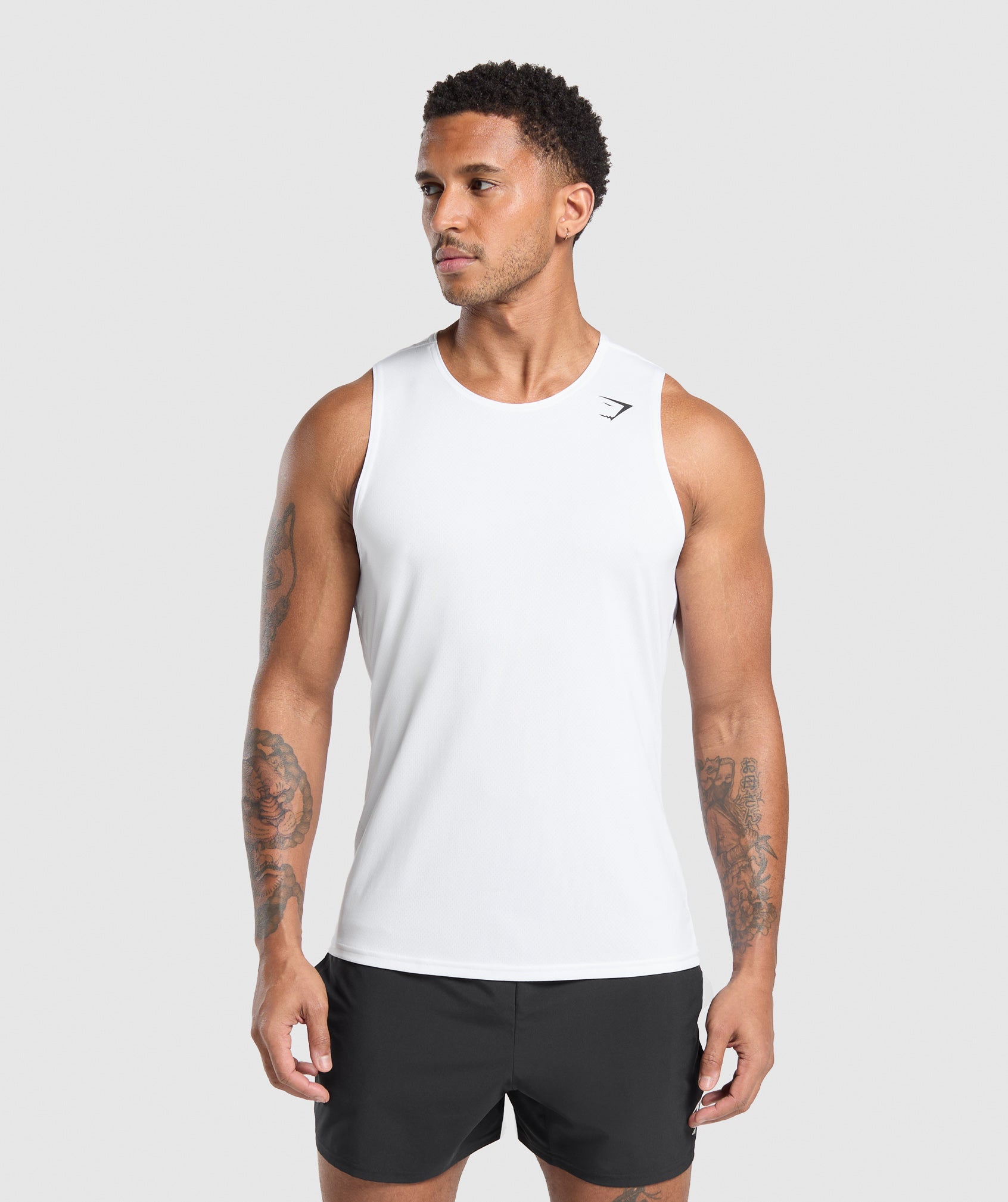 Gymshark Arrival Tank - White