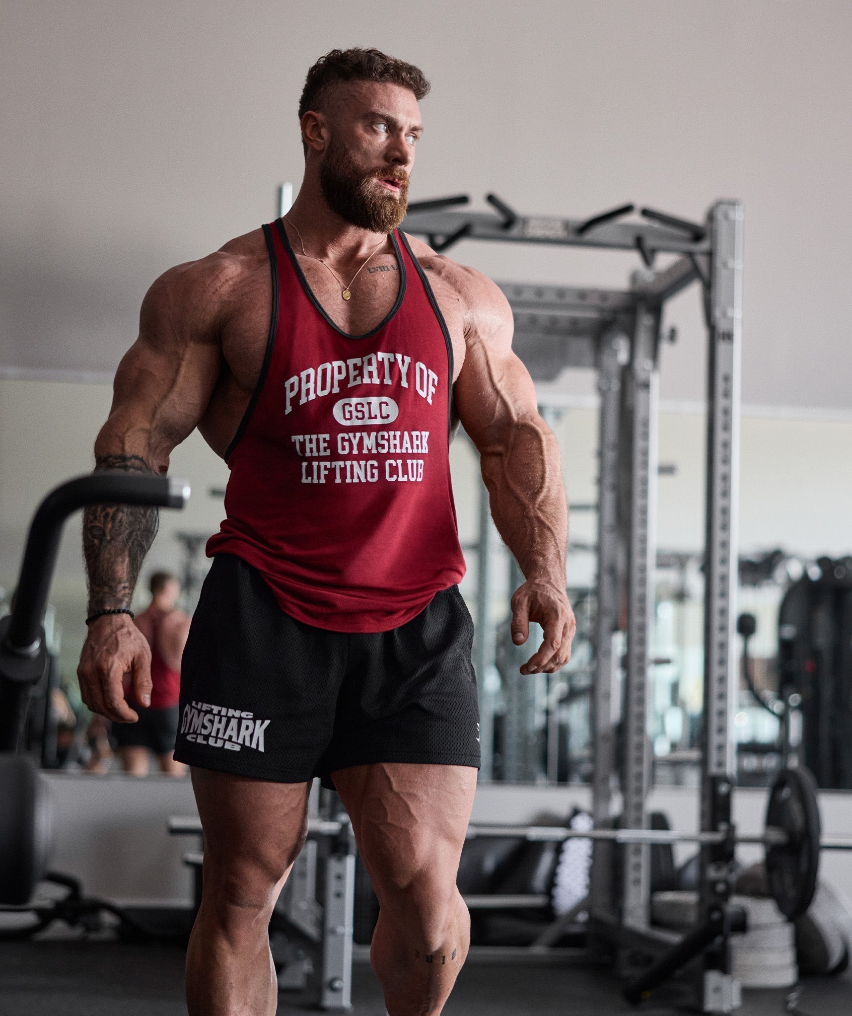 Gymshark Property Of Stringer - Reps Red