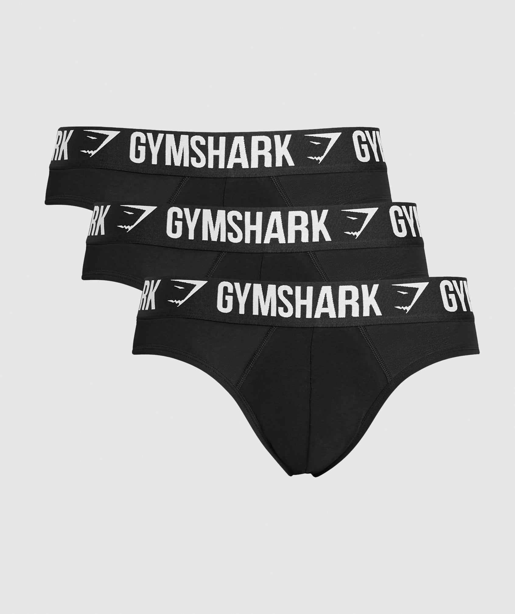 Gymshark Brief 3PK - Black
