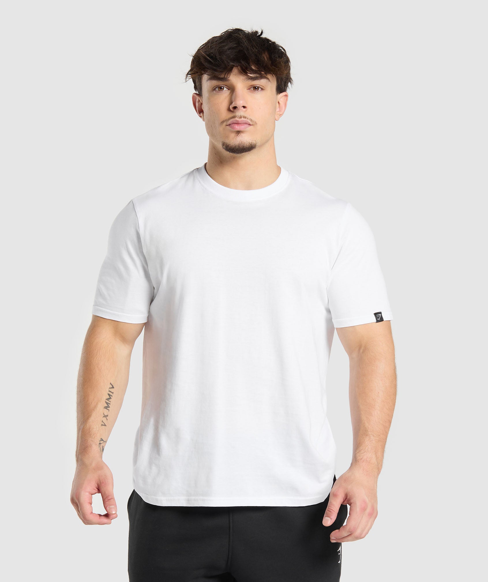 Gymshark T-Shirt 2 Pack - White/Black