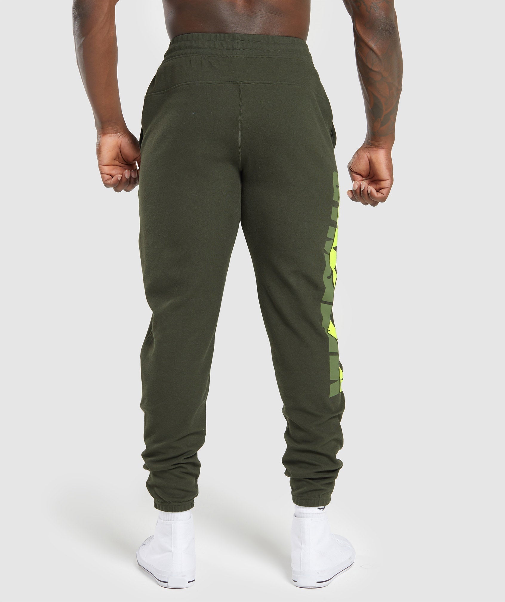 Gymshark Bold Joggers - Deep Olive Green
