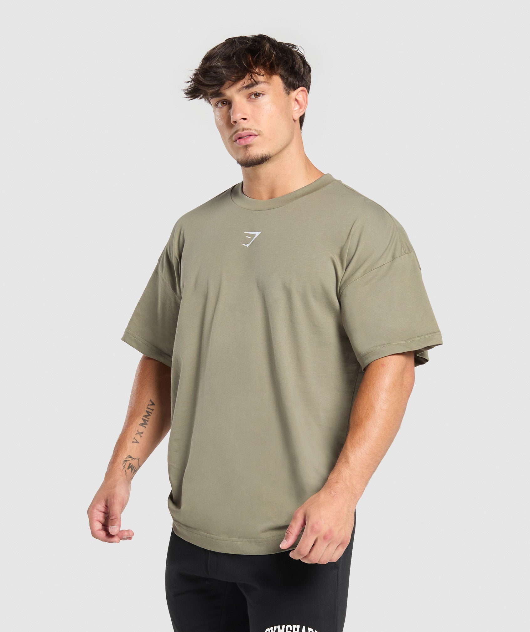 Gymshark Build Your Legacy Graphic T-Shirt - Utility Green