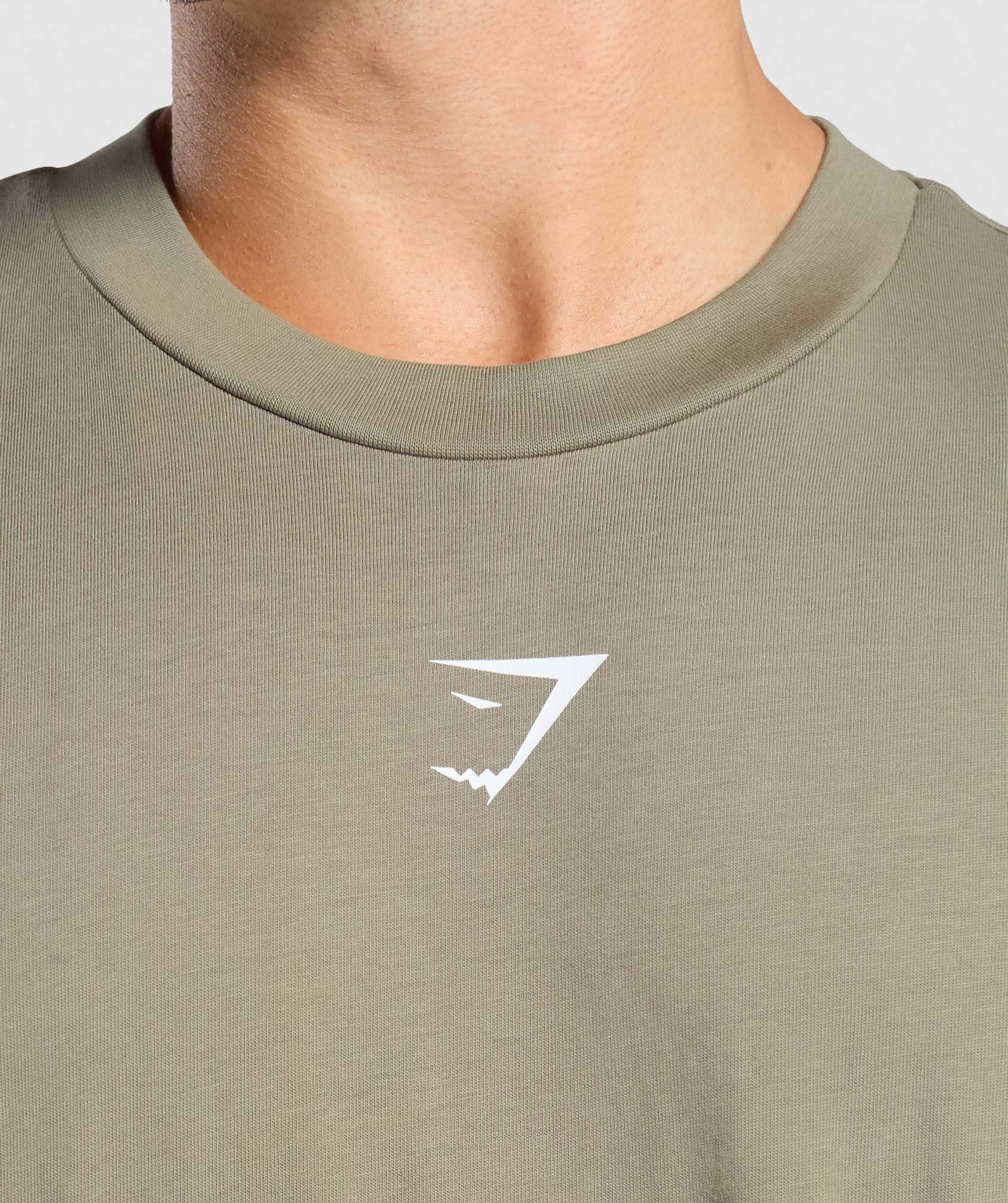 Gymshark Build Your Legacy Graphic T-Shirt - Utility Green