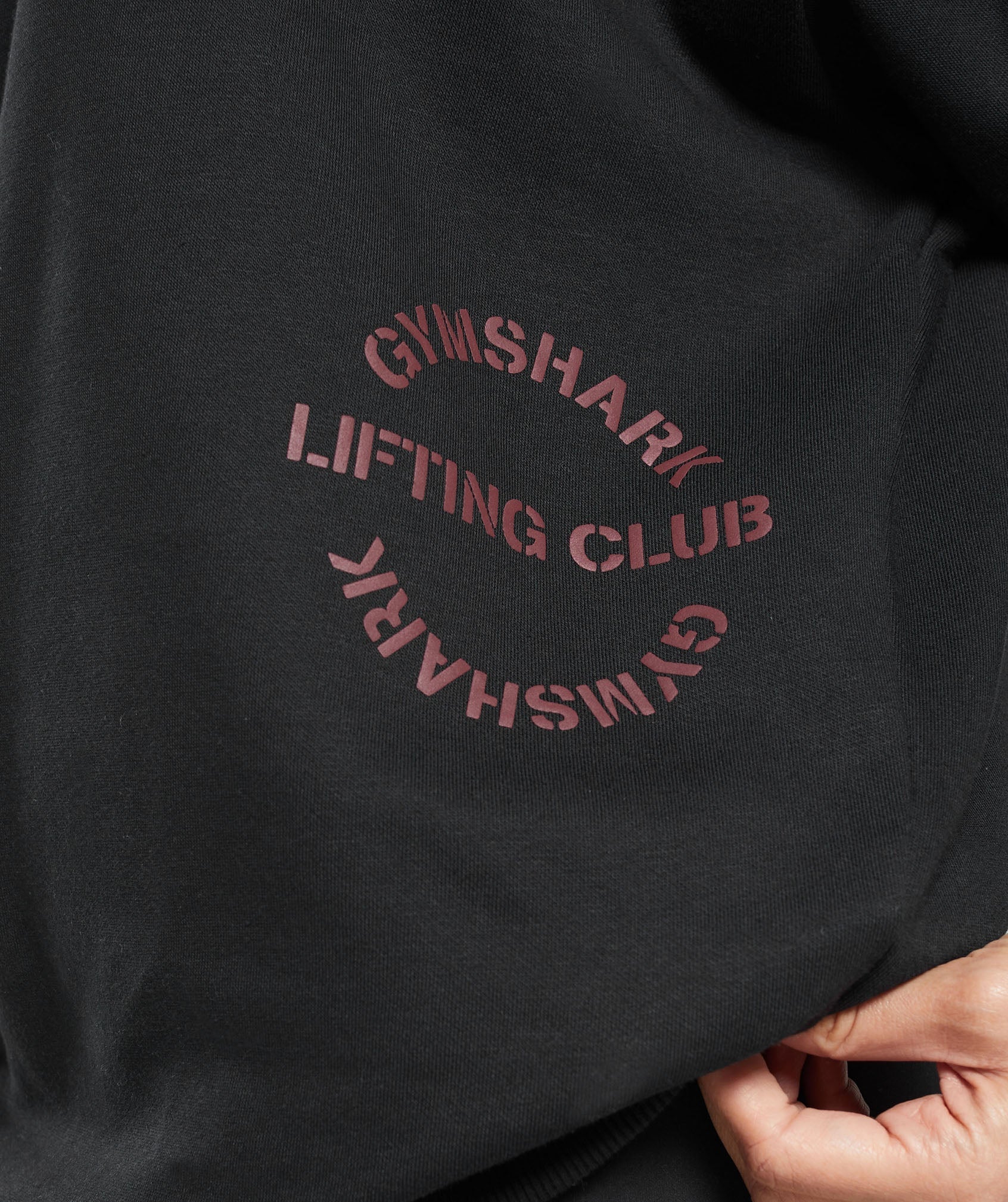 Gymshark Built Oversized Sweatshirt - Black