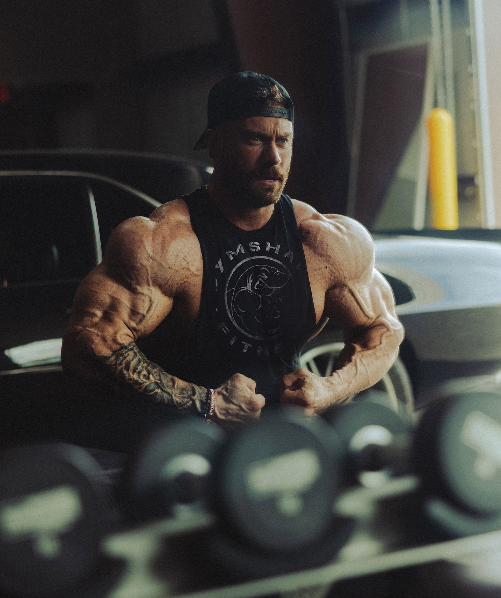 Gymshark Legacy Drop Arm Tank - Black