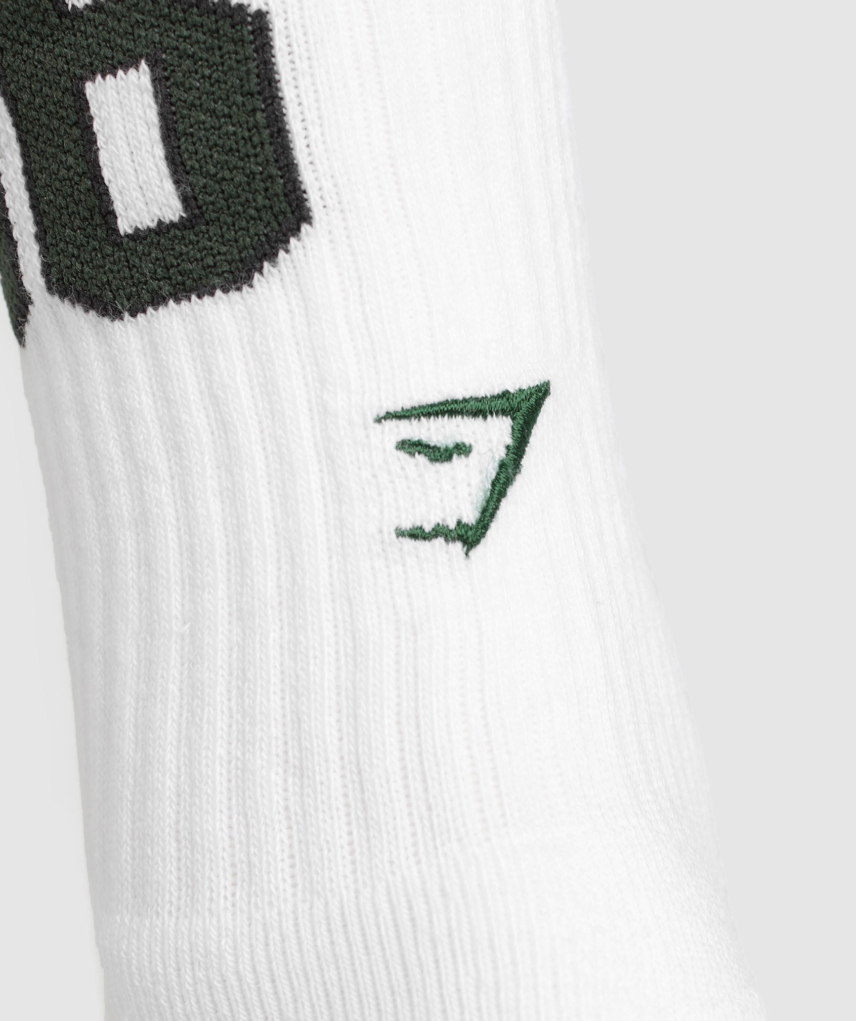 Collegiate Crew Socks 3pk - White/Heavy Blue/Trail Green