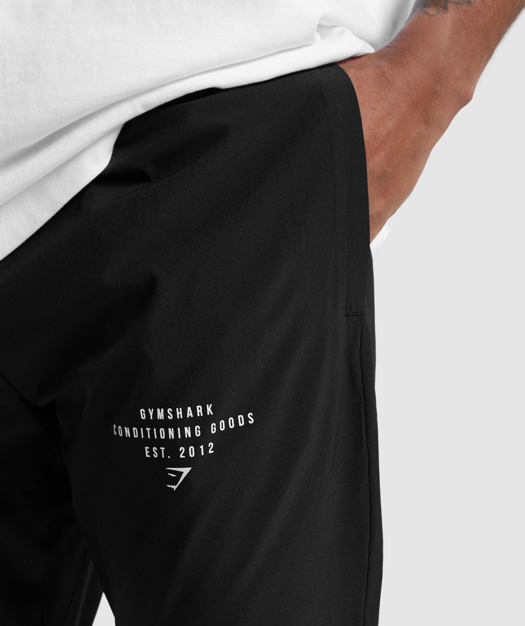 Gymshark Conditioning Goods Woven Joggers - Black