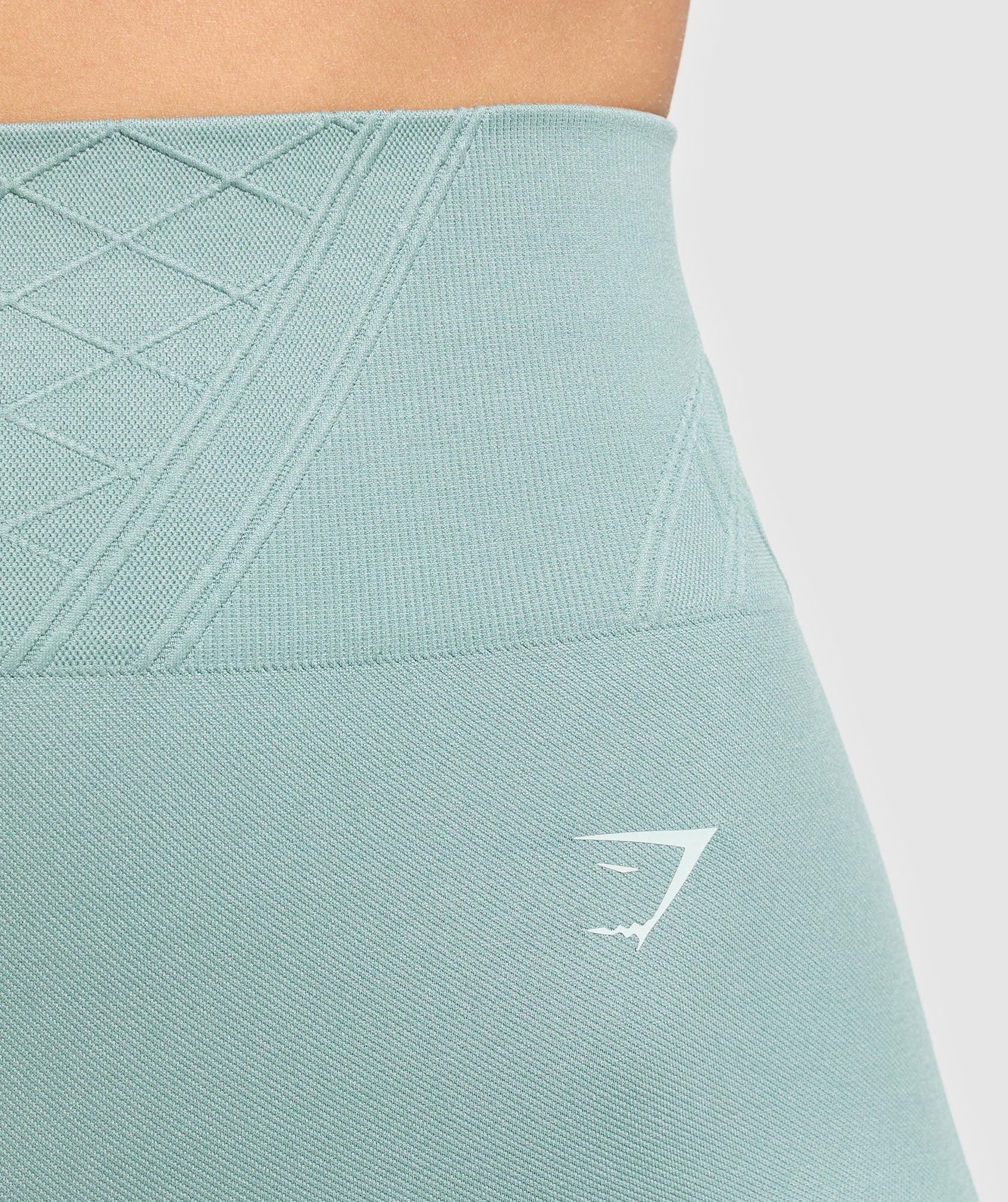 Gymshark Corset Seamless Leggings - Celeste Blue