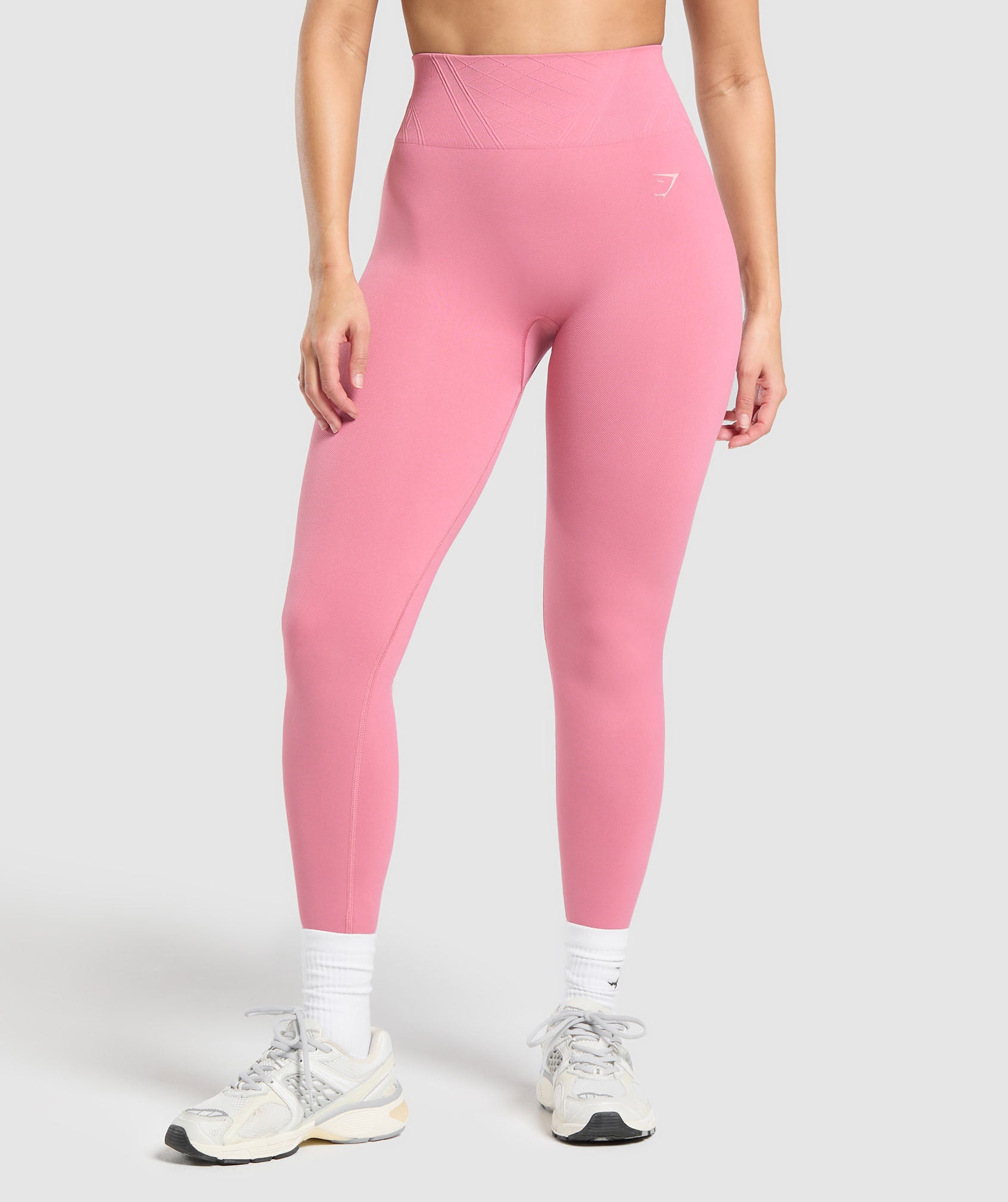 Gymshark Corset Seamless Leggings - Sunset Pink