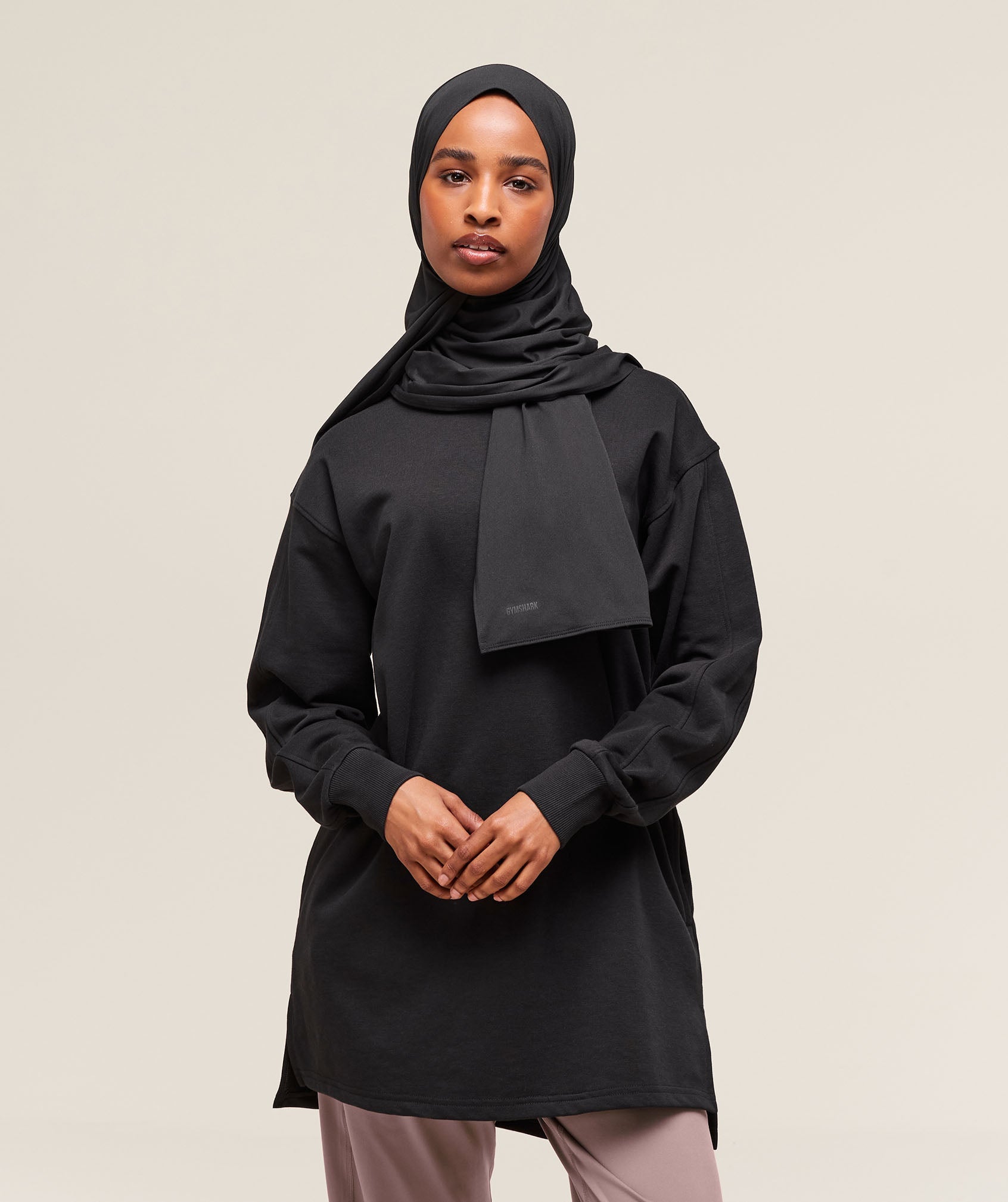 Gymshark Covered Pullover - Black