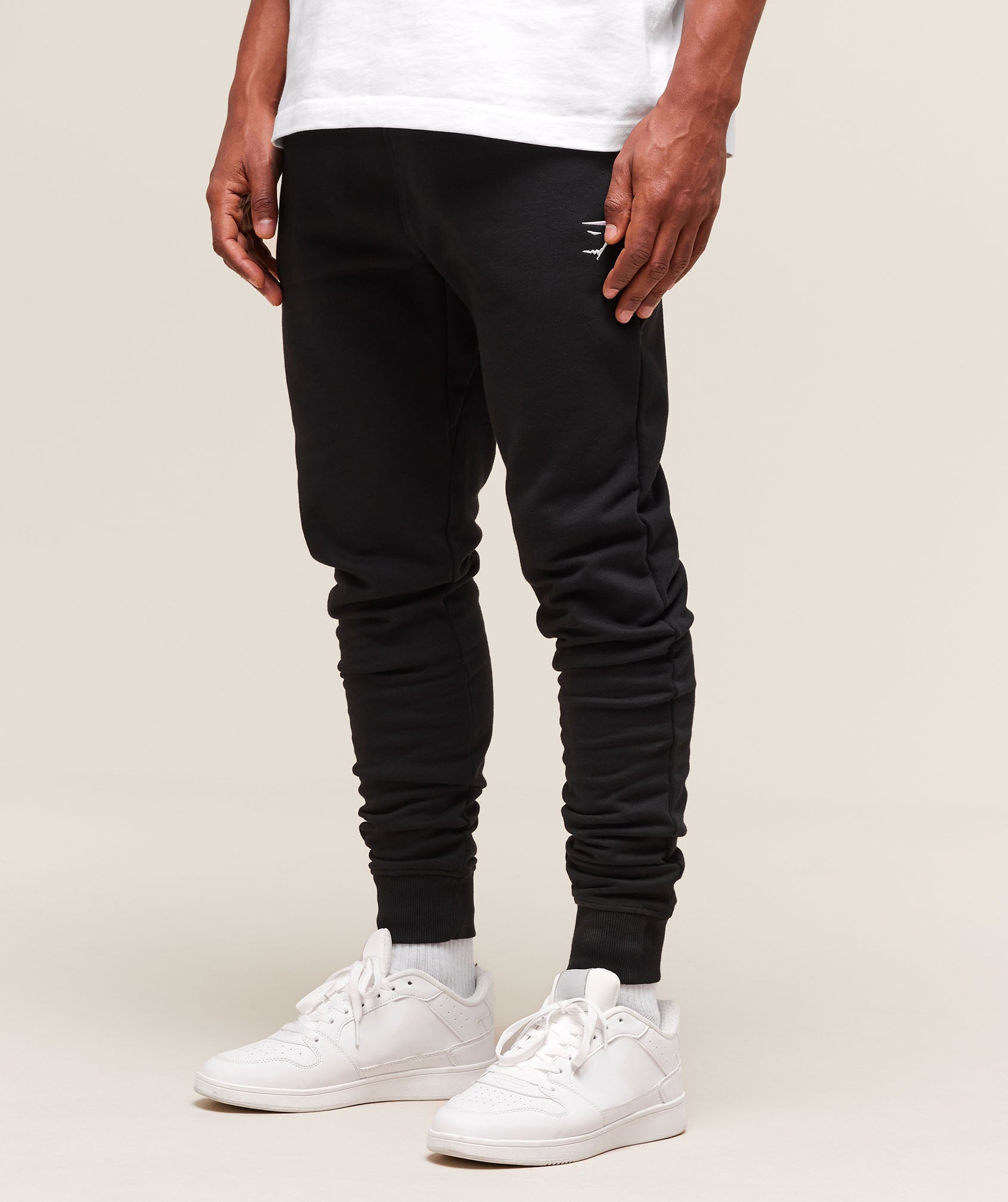 Gymshark Crest Tall Joggers - Black