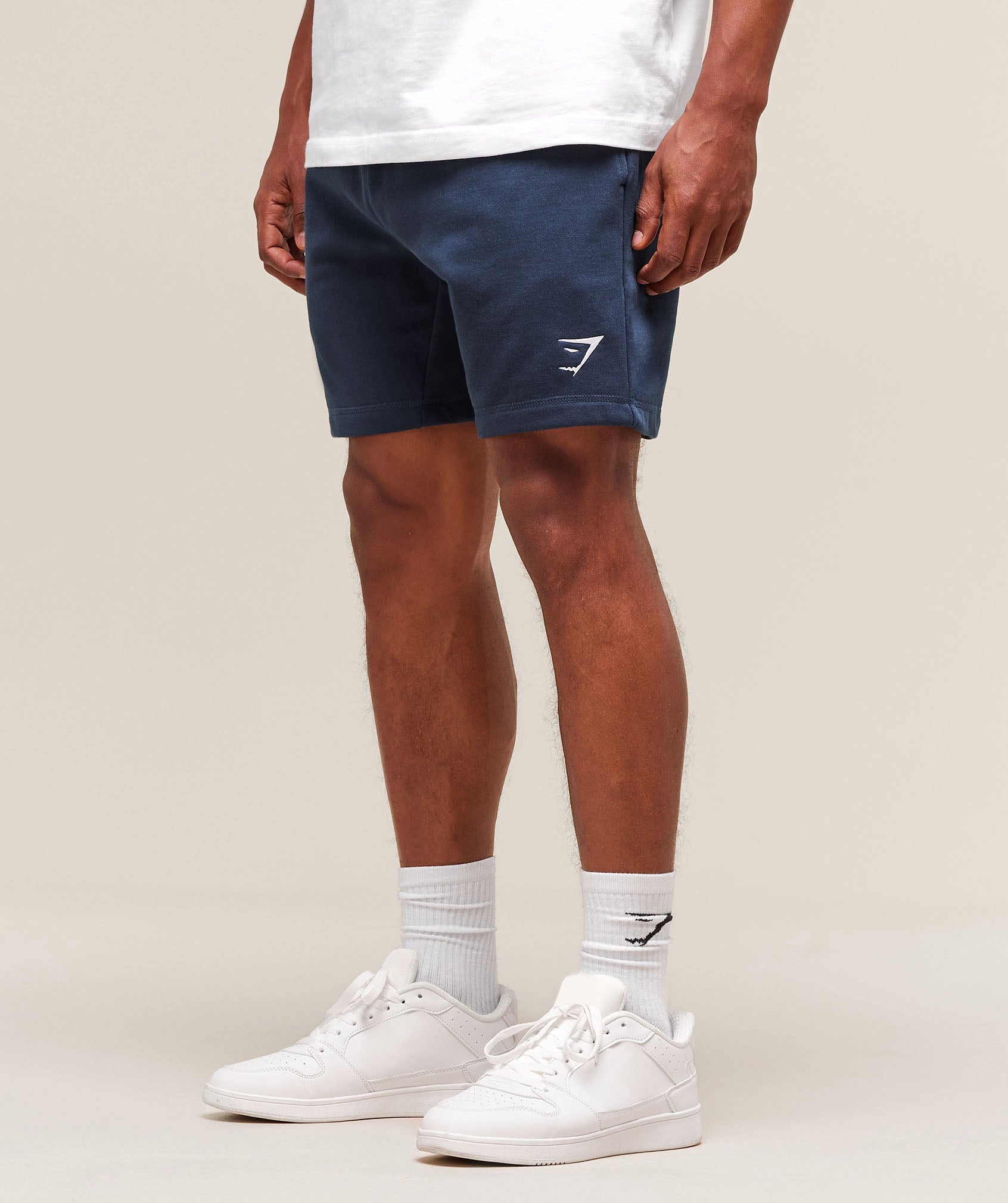 Gymshark Crest Shorts - Navy