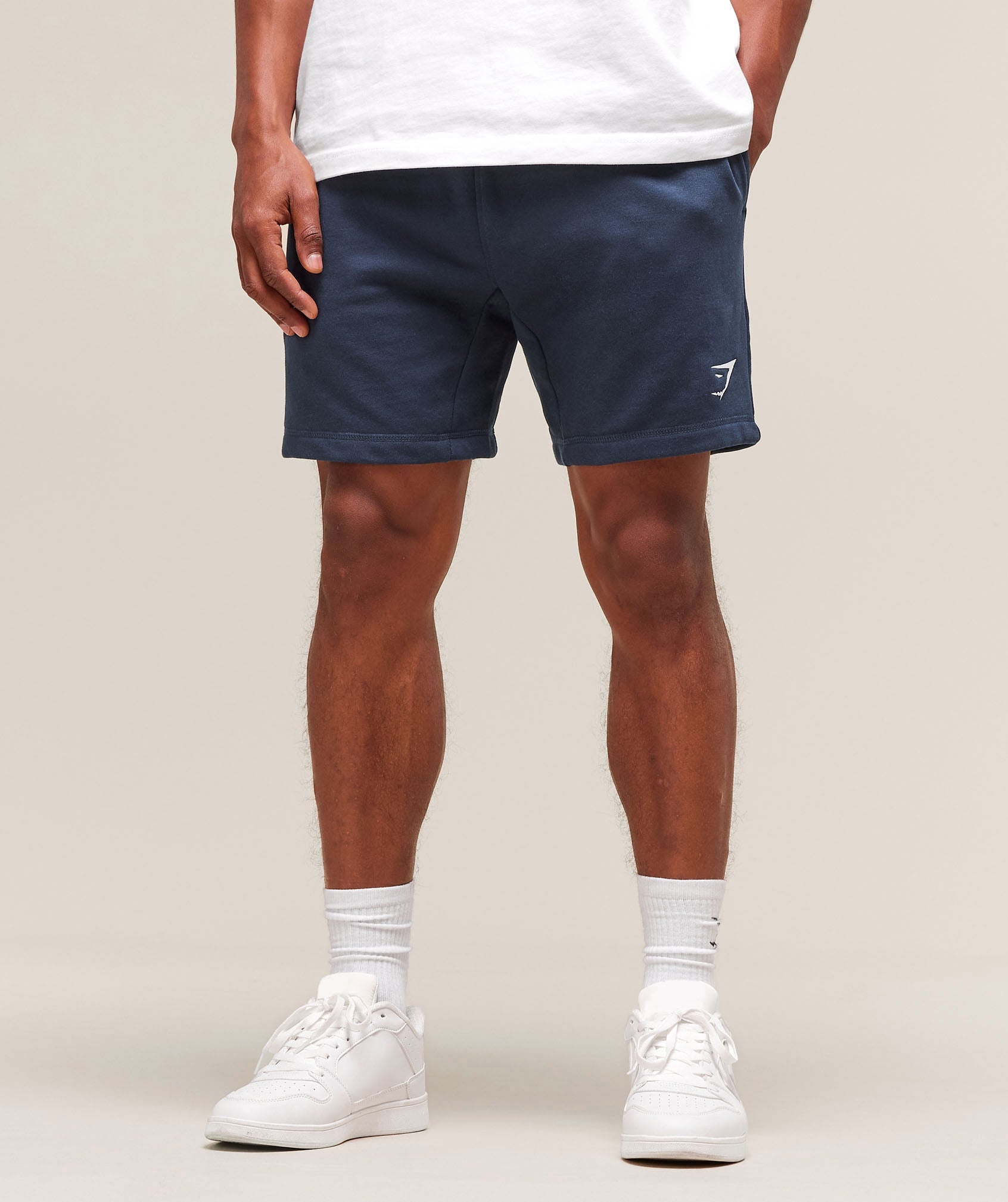 Gymshark Crest Shorts - Navy