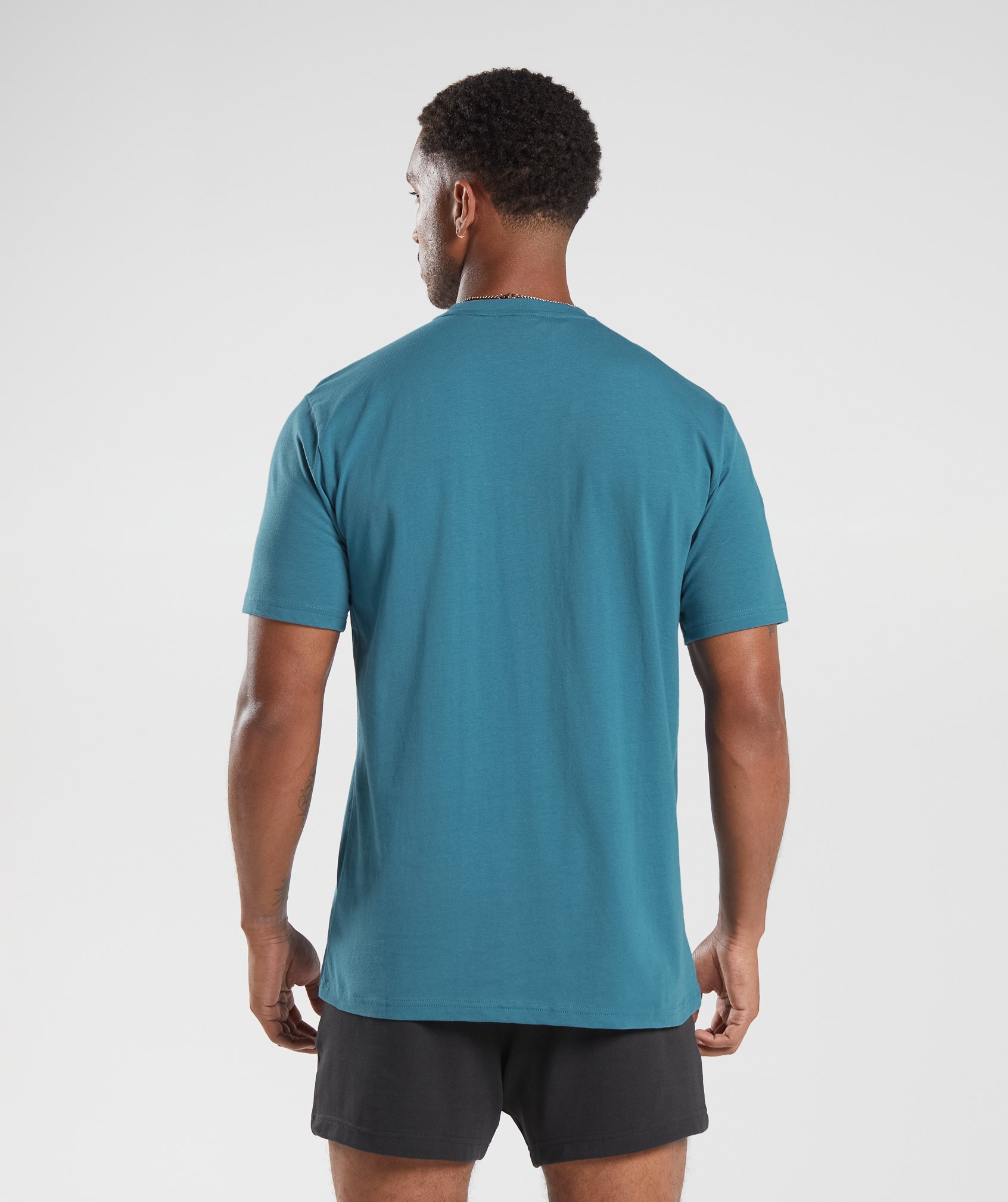 Gymshark Crest T-Shirt - Terrace Blue
