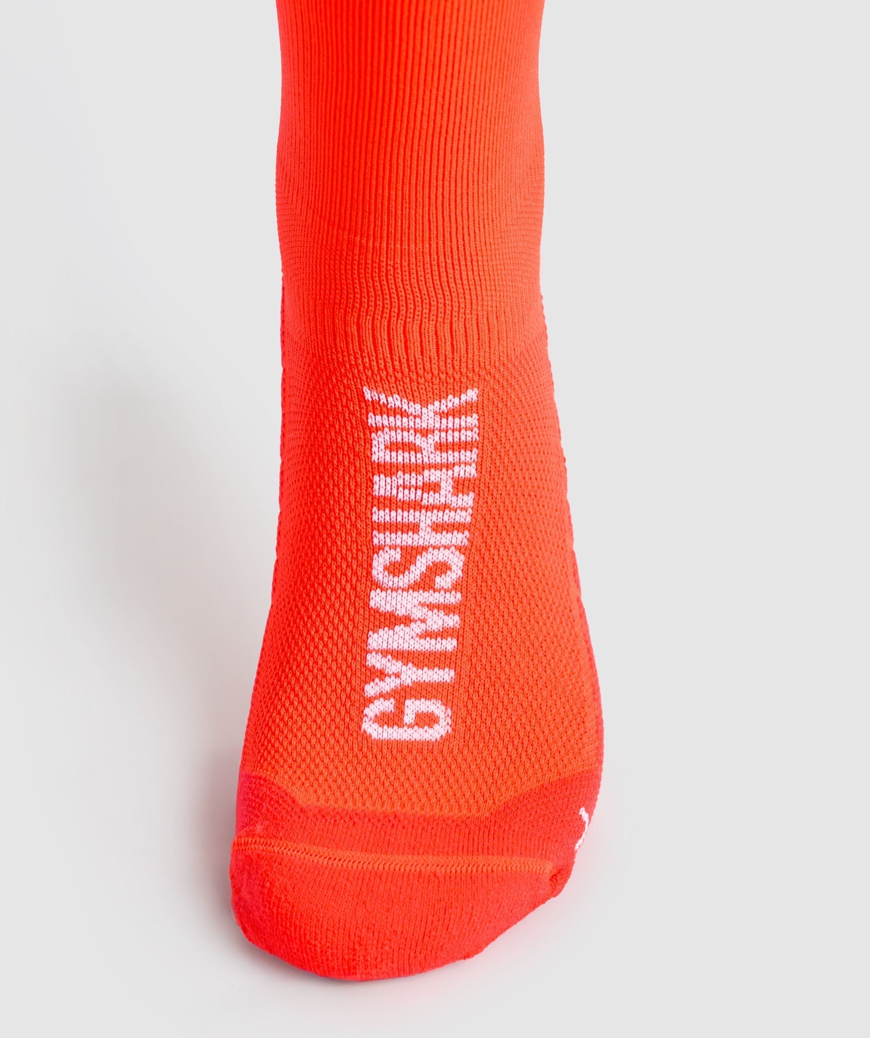Gymshark Crew Running Socks - Energy Orange