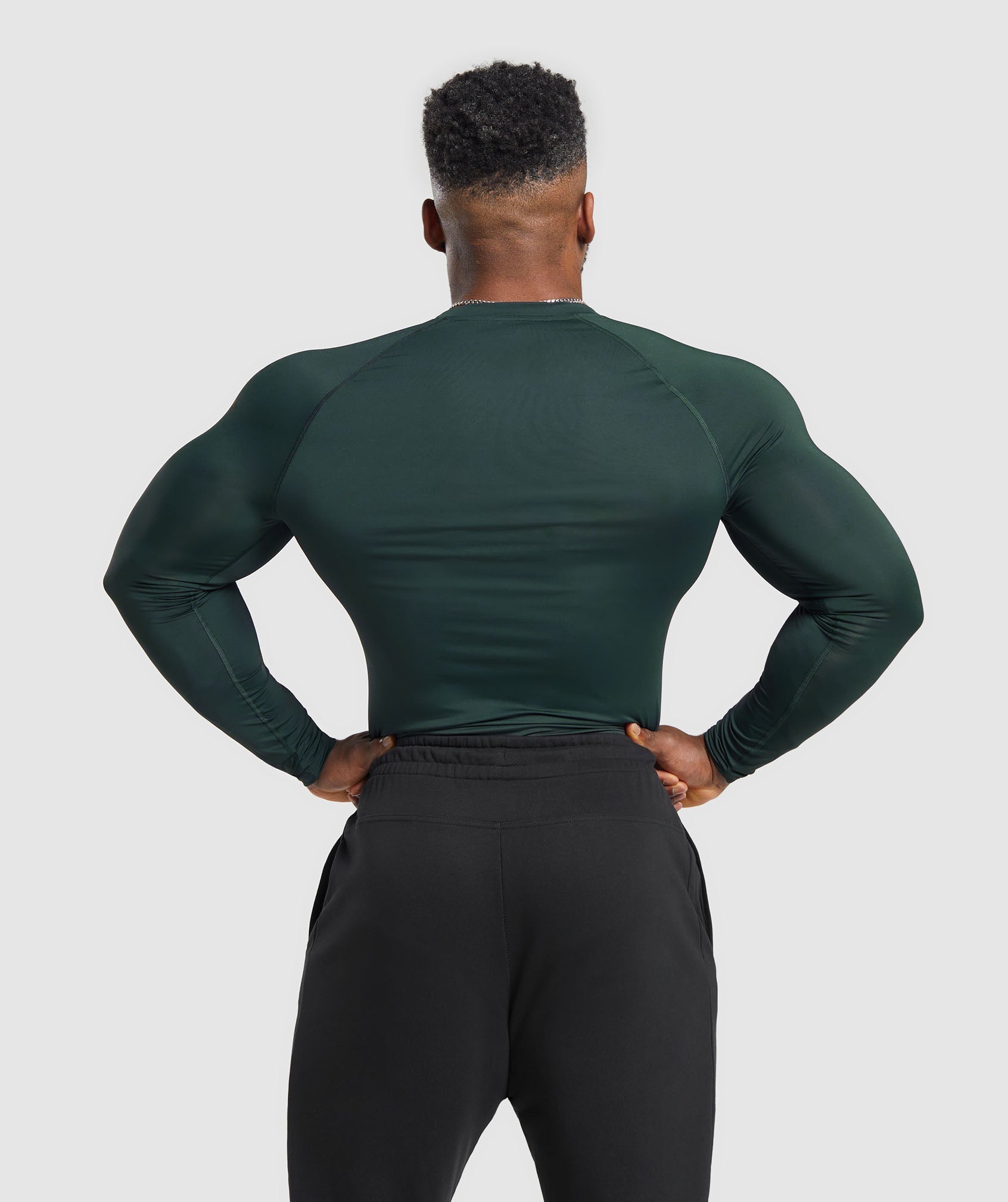 Gymshark Element Baselayer Long Sleeve T-Shirt - Darkest Teal