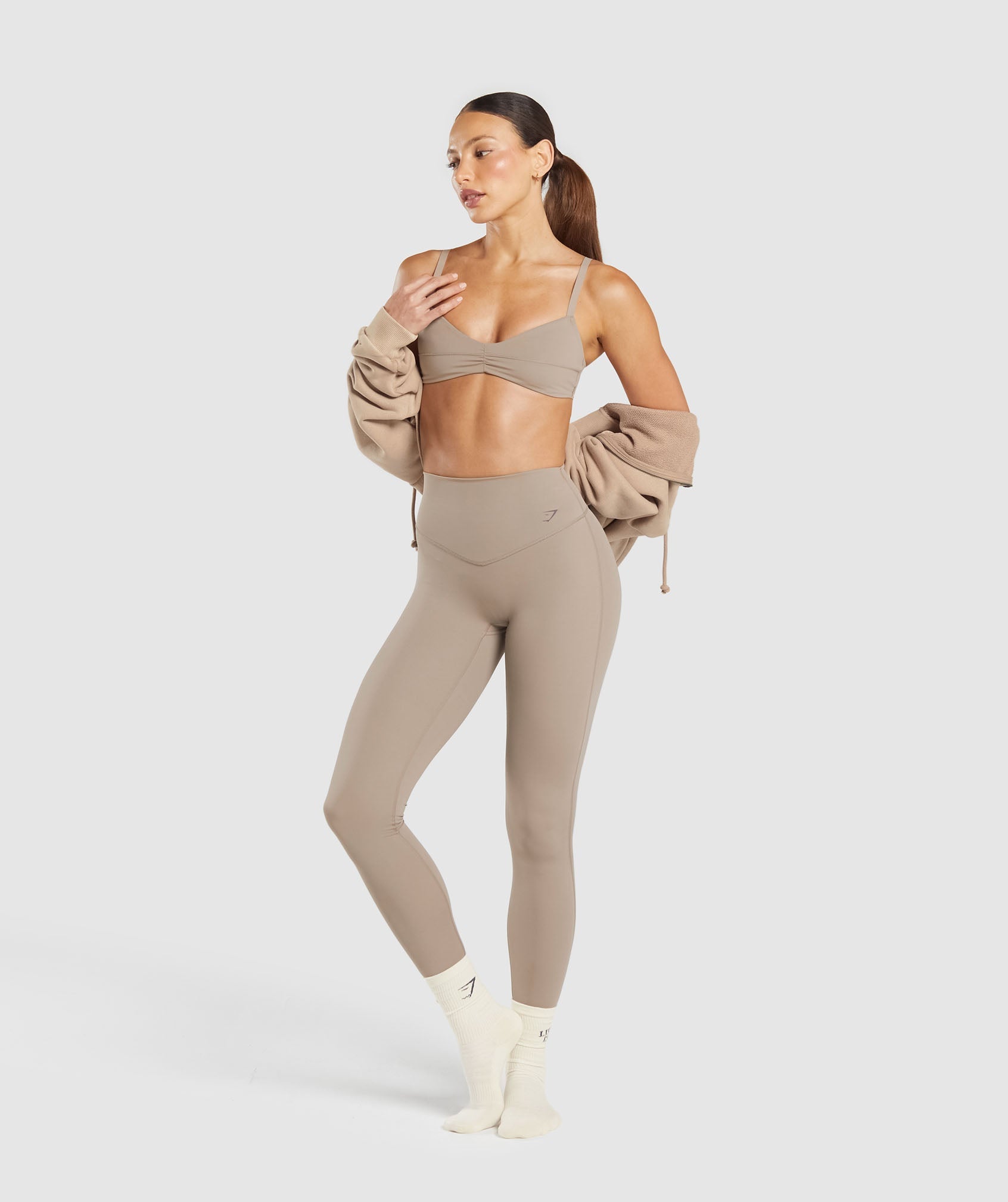 Gymshark Elevate Leggings 2.0 - Lifestyle Brown