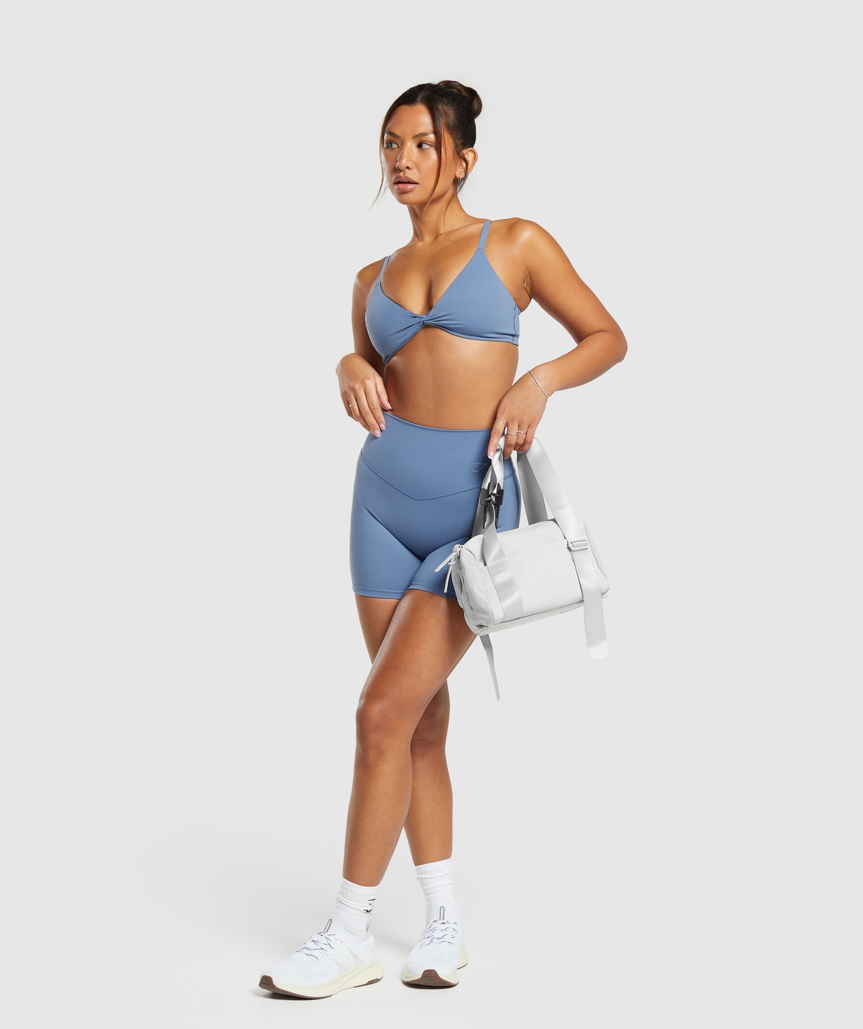 Gymshark Elevate Shorts - Faded Blue