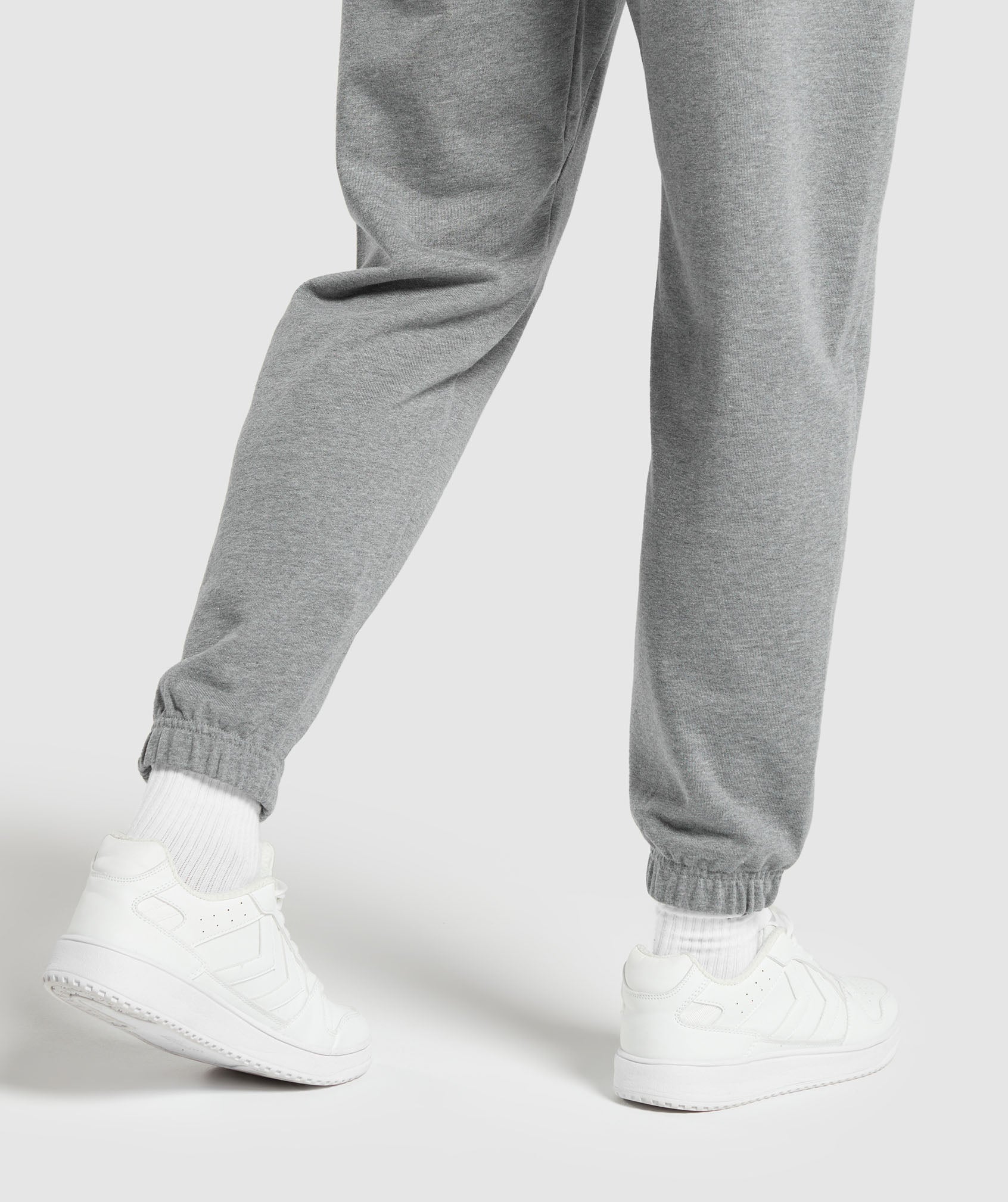 Gymshark Essential Oversized Joggers - Charcoal Grey Marl