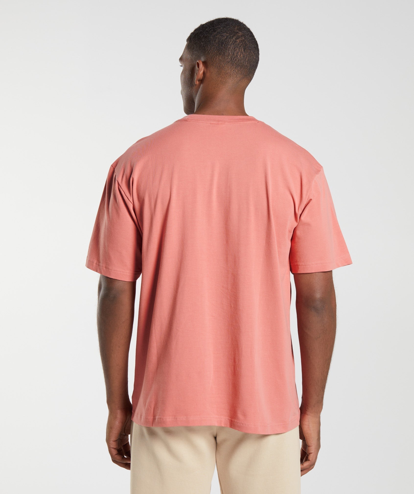 Gymshark Essential Oversized T-Shirt - Terracotta Pink