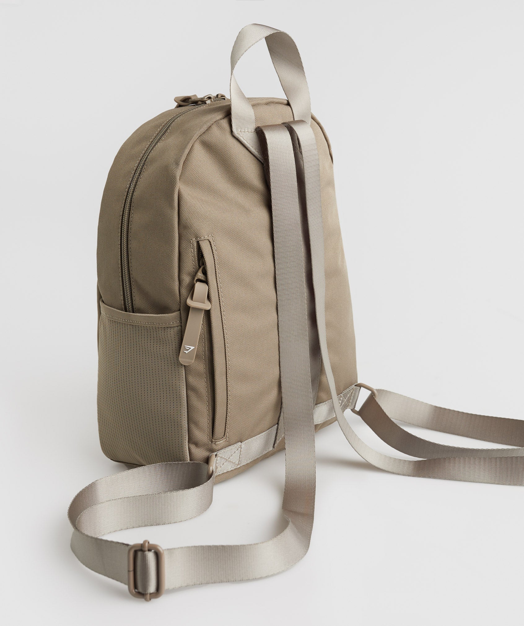Gymshark Everyday Mini Backpack - Cement Brown