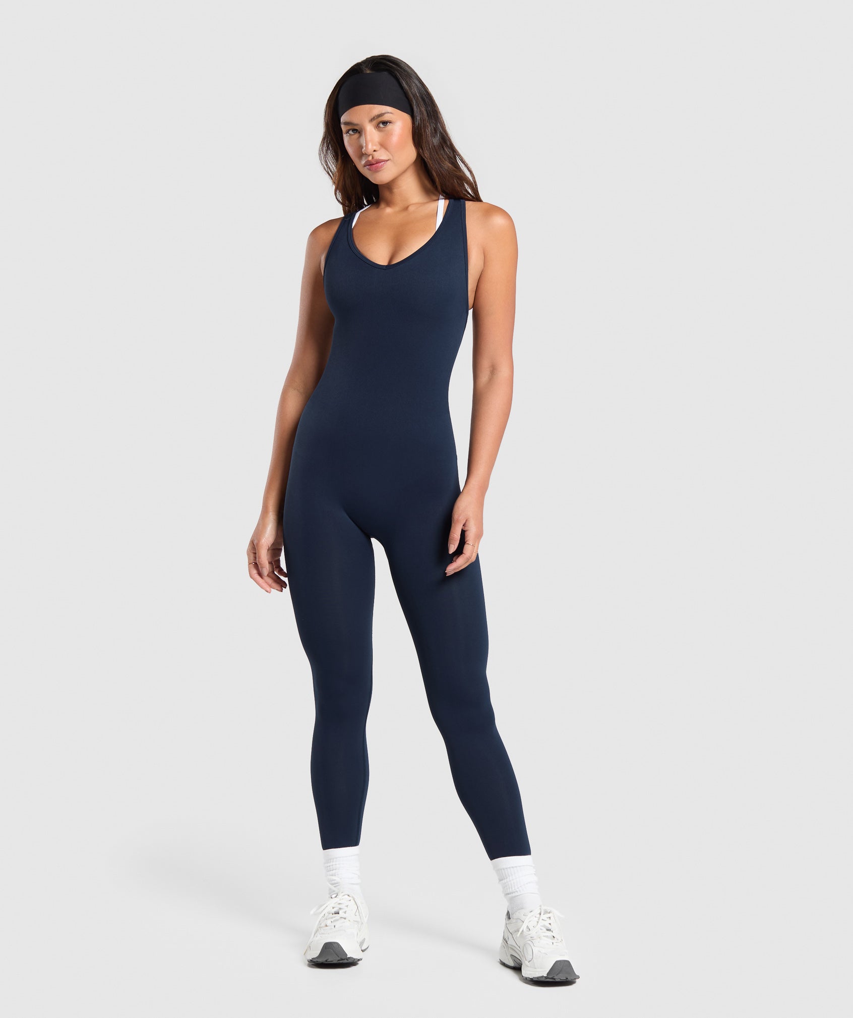 Gymshark Everyday Seamless All in One - Navy