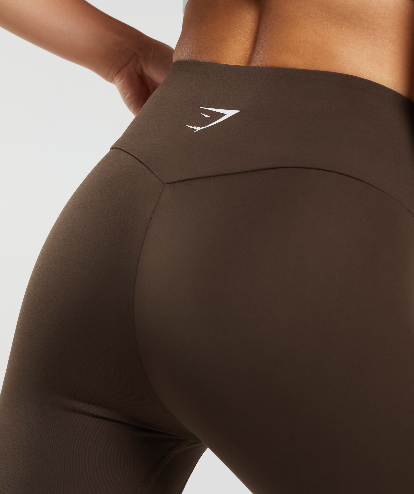 Gymshark Fraction Leggings - Archive Brown