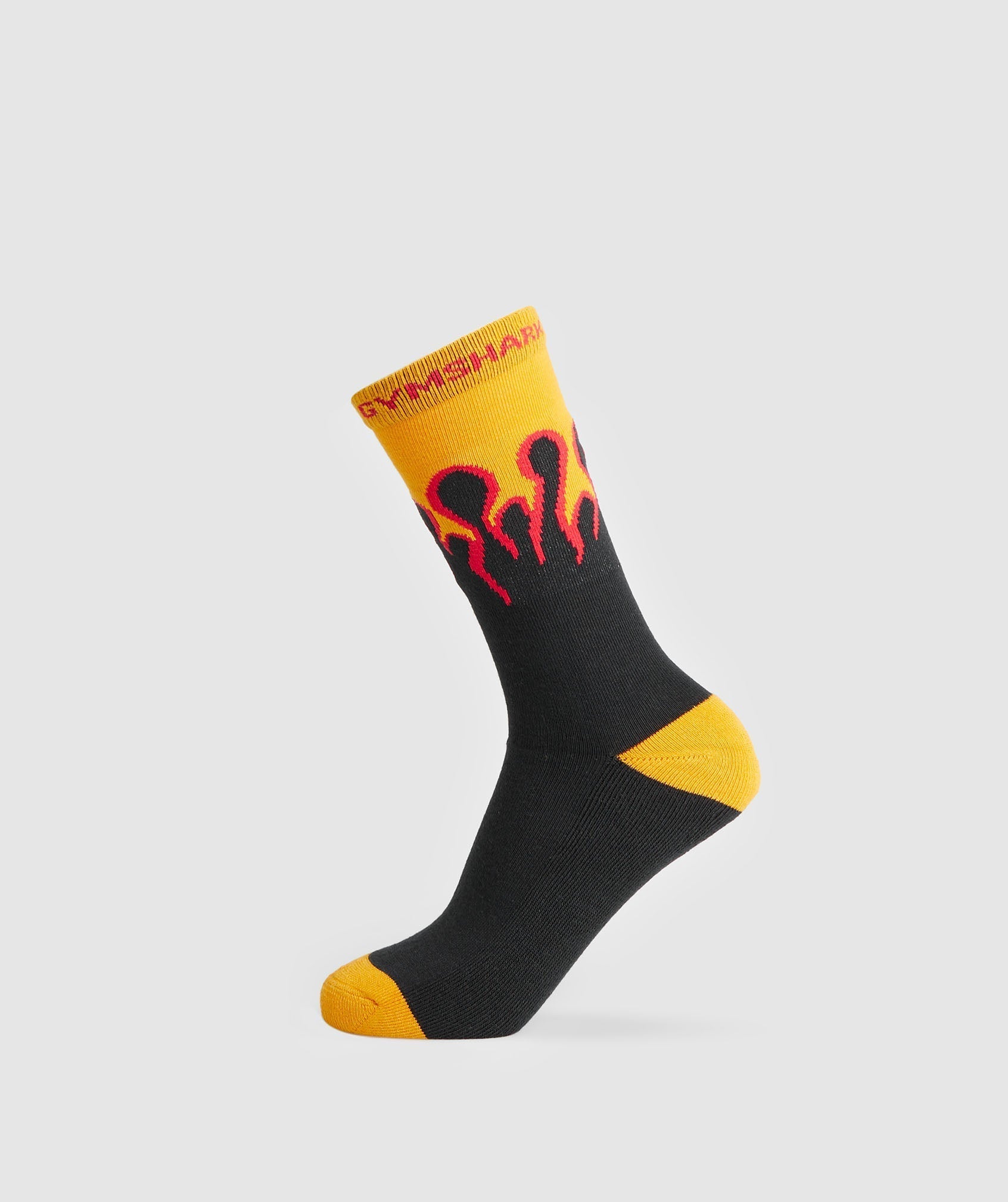 Gymshark Flame Crew Sock - Black