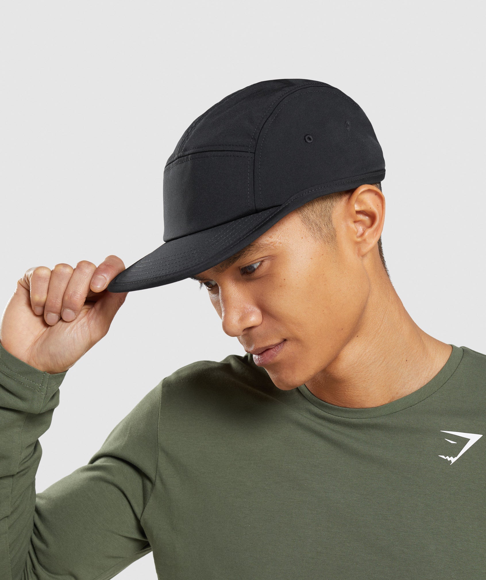 Gymshark Flat Peak Cap - Black