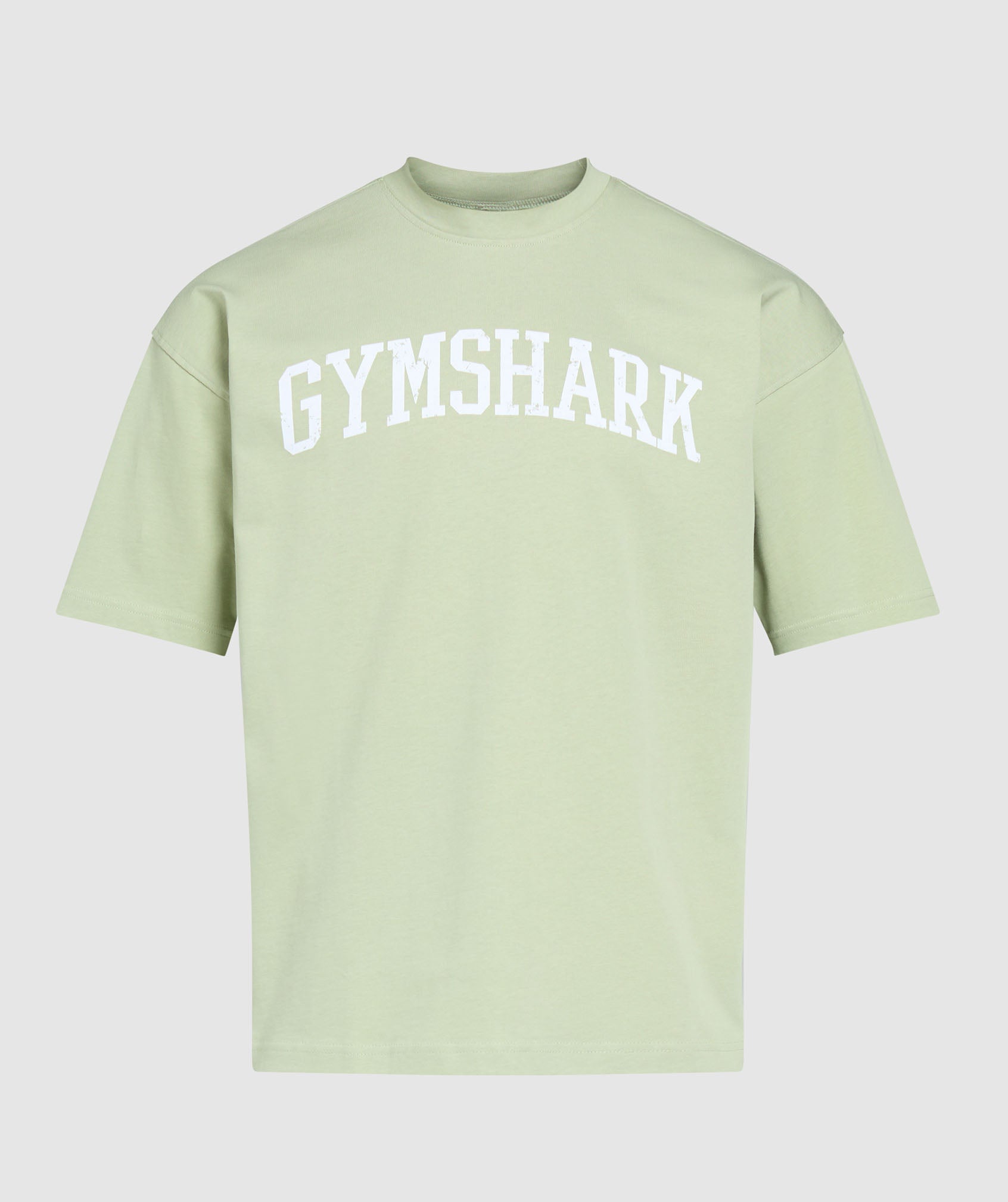 Gymshark Collegiate T-Shirt - Faded Green
