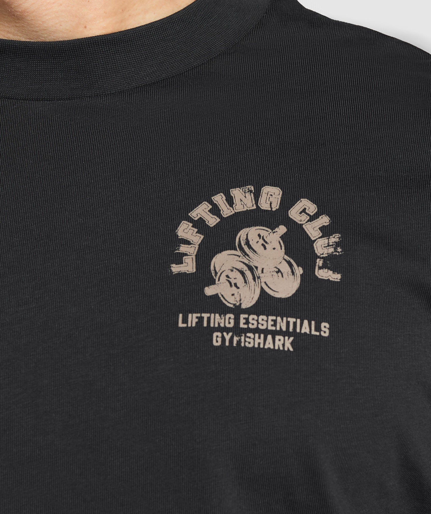 Gymshark Dumbbells Long Sleeve T-Shirt - Black