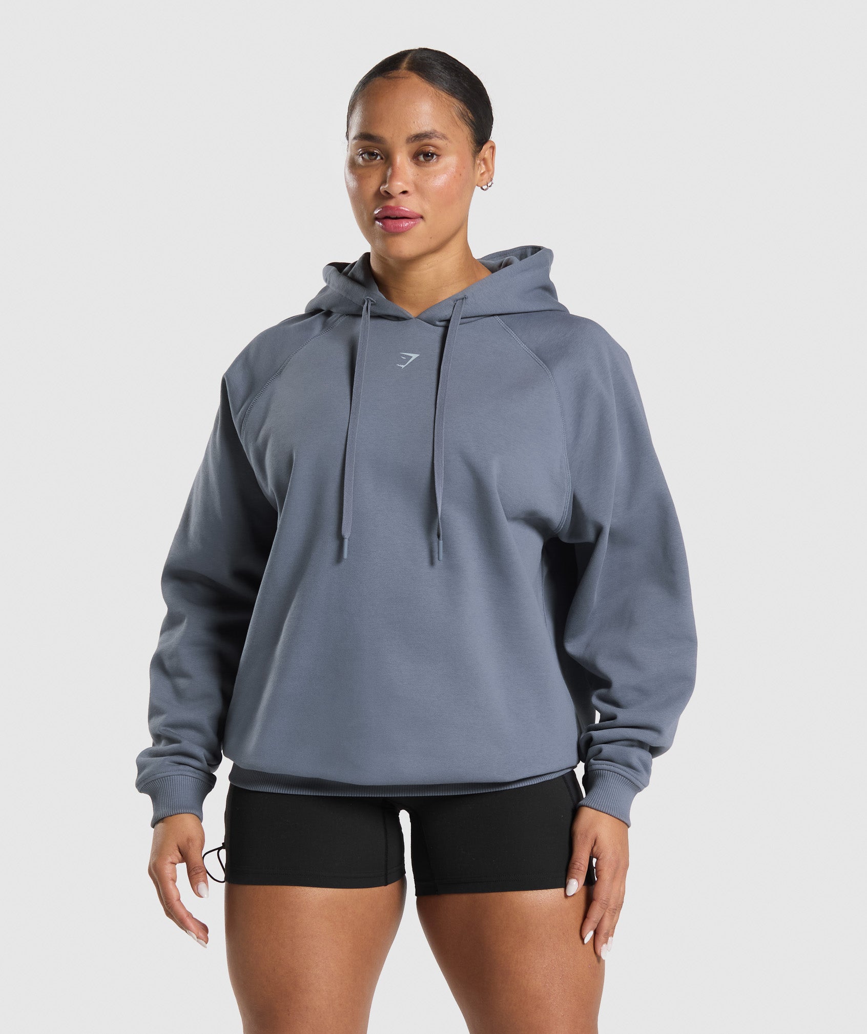 Gymshark Gym Bunny Oversized Hoodie - Iron Blue