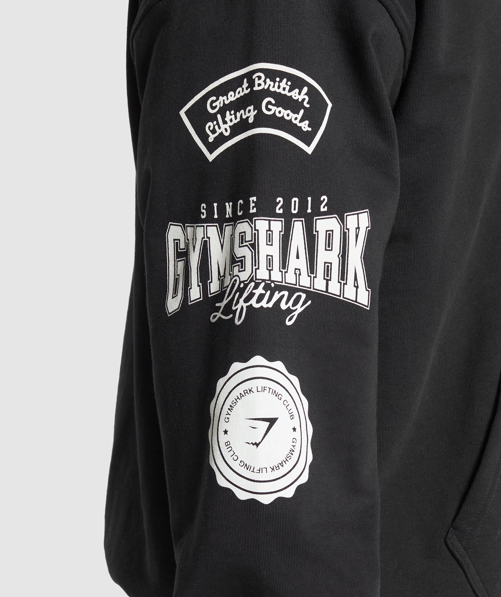 Gymshark Lifting Essentials Hoodie - Black