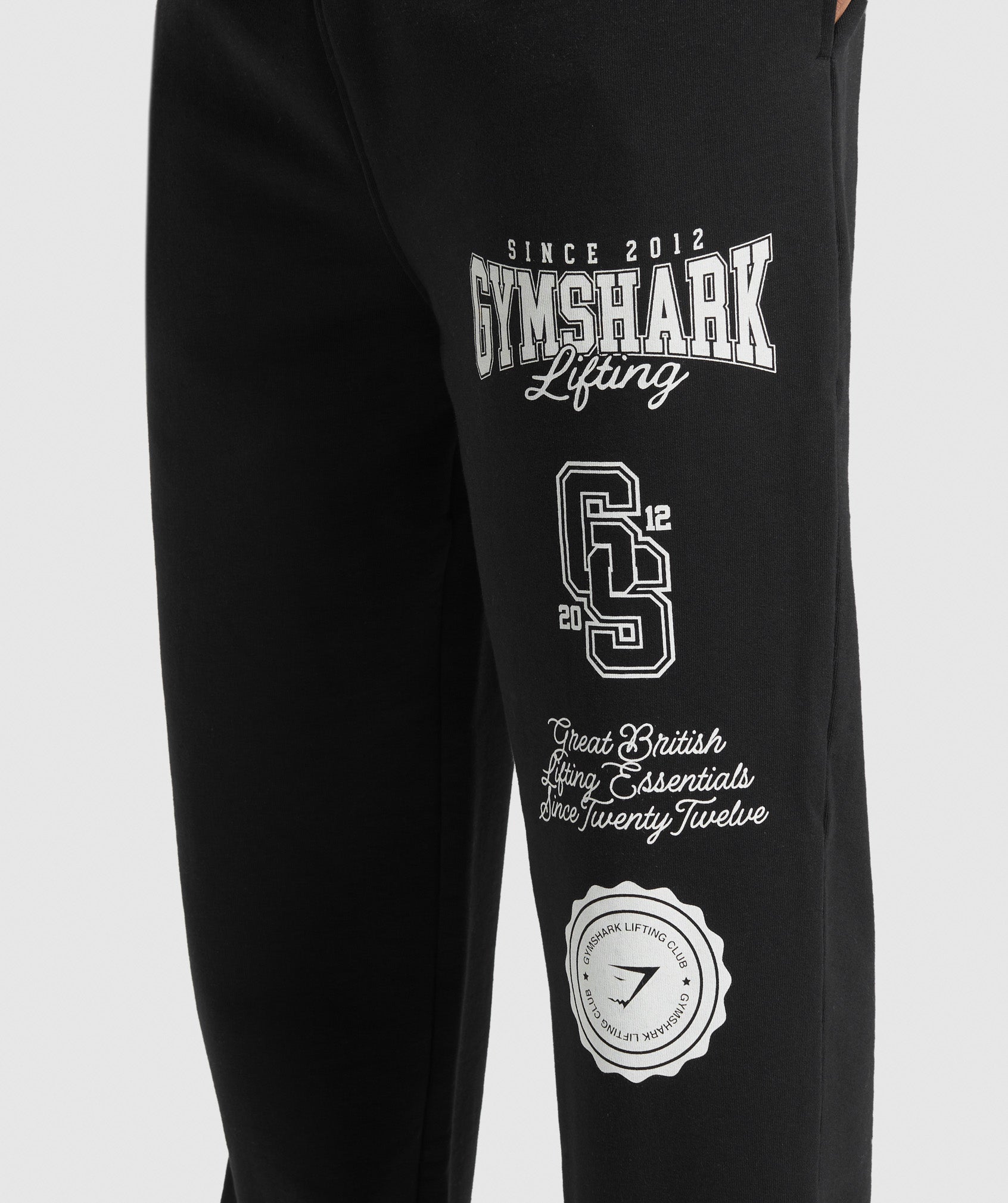 Gymshark Lifting Essentials Straight Leg Pant - Black