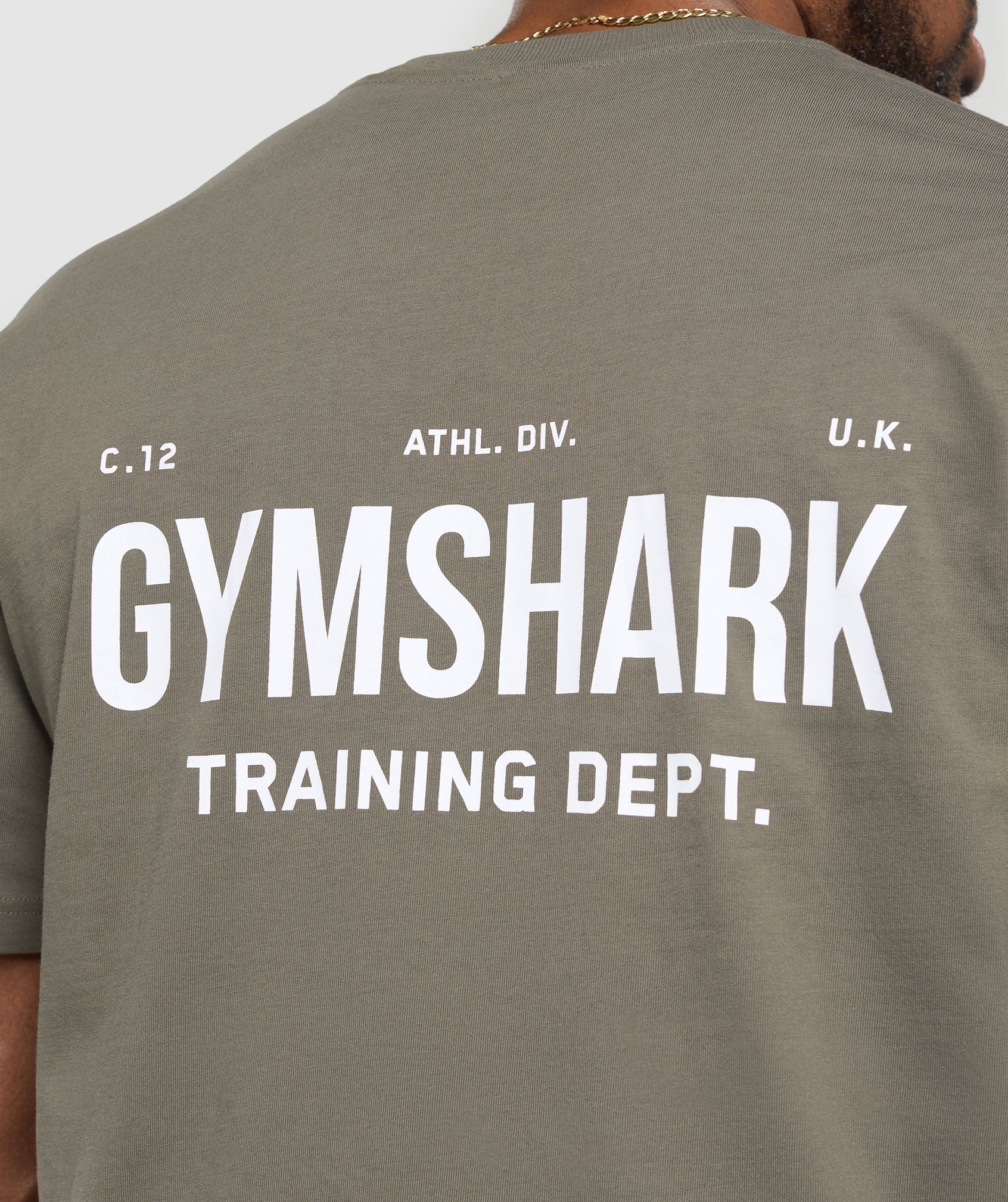 Gymshark Training Dept. T-Shirt - Camo Brown