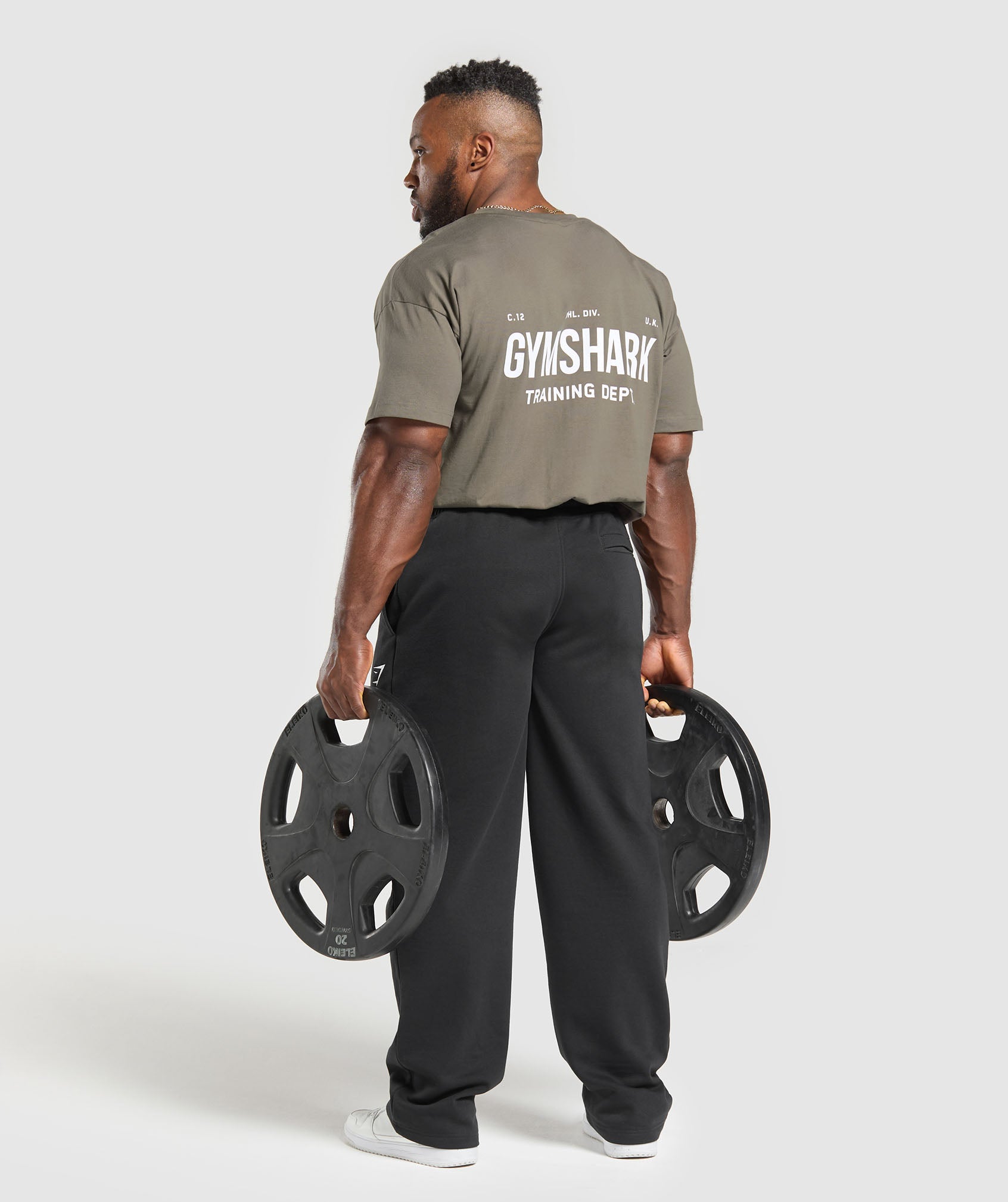 Gymshark Training Dept. T-Shirt - Camo Brown
