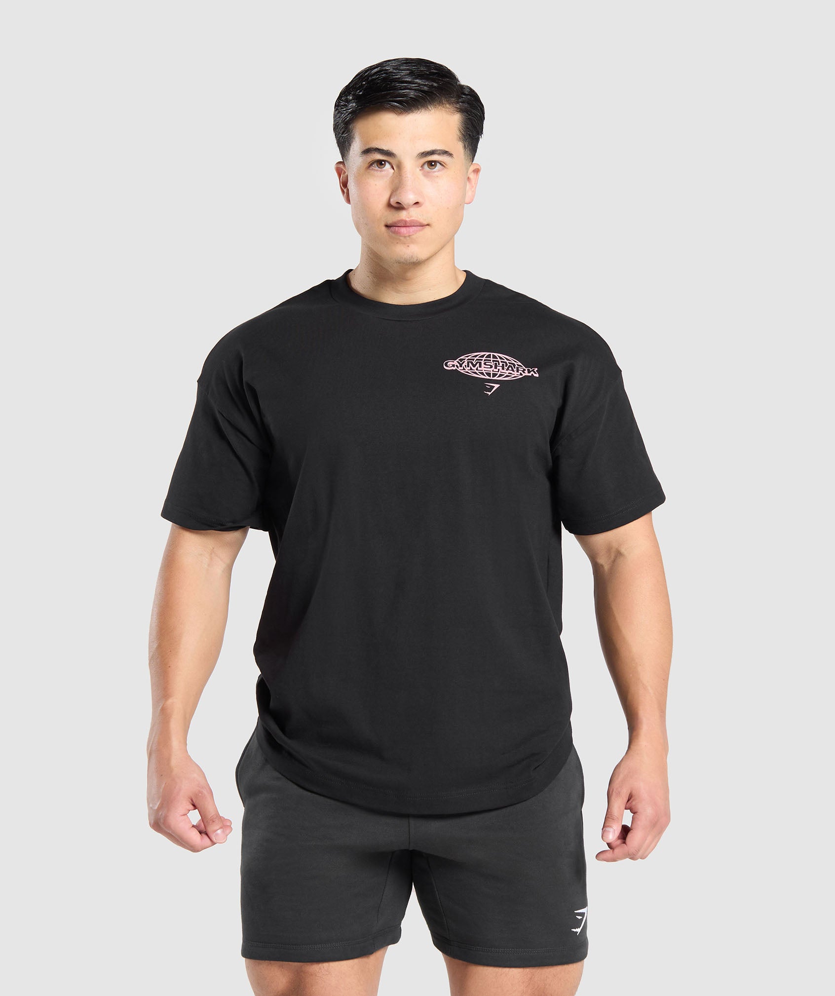 Gymshark Worldwide T-Shirt - Black