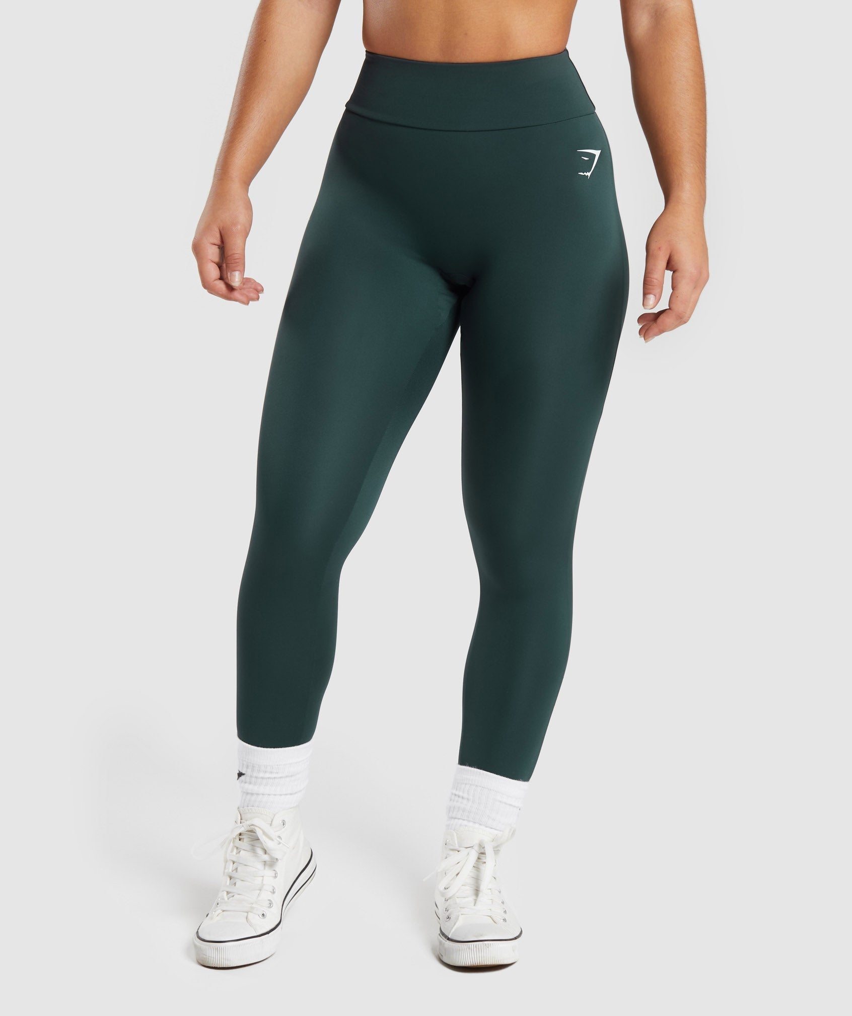 Gymshark Power Regular Leggings - Darkest Teal